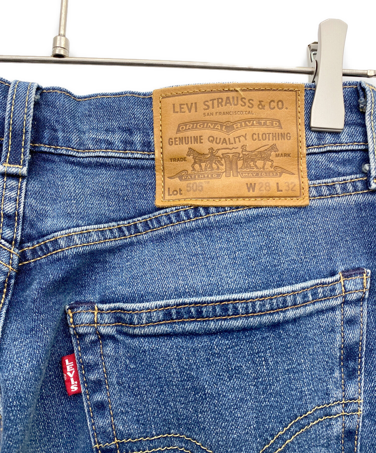 中古・古着通販】LEVI'S (リーバイス) 505デニムパンツ サイズ:W28 L32