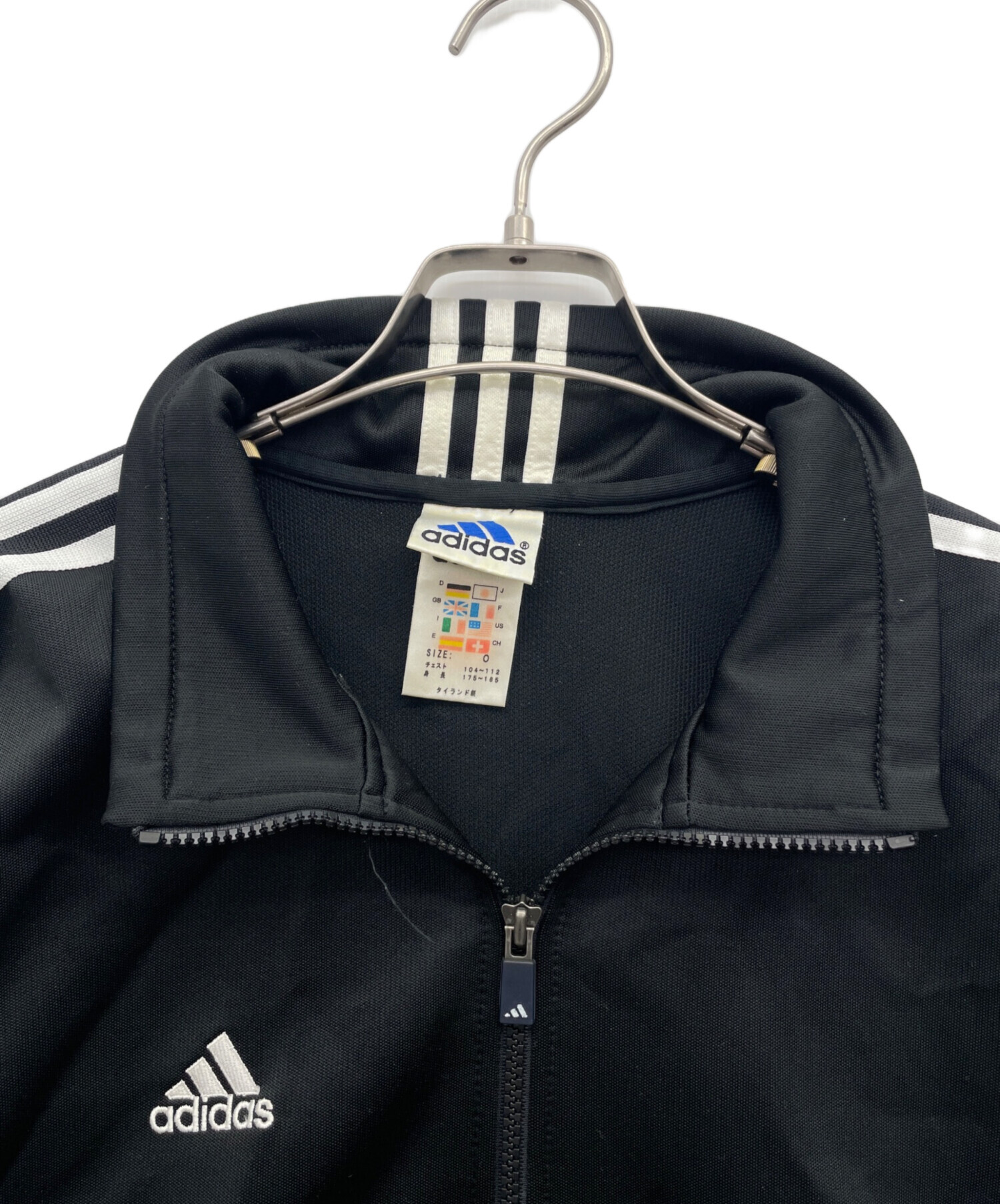 中古・古着通販】adidas (アディダス) トラックジャケット ブラック