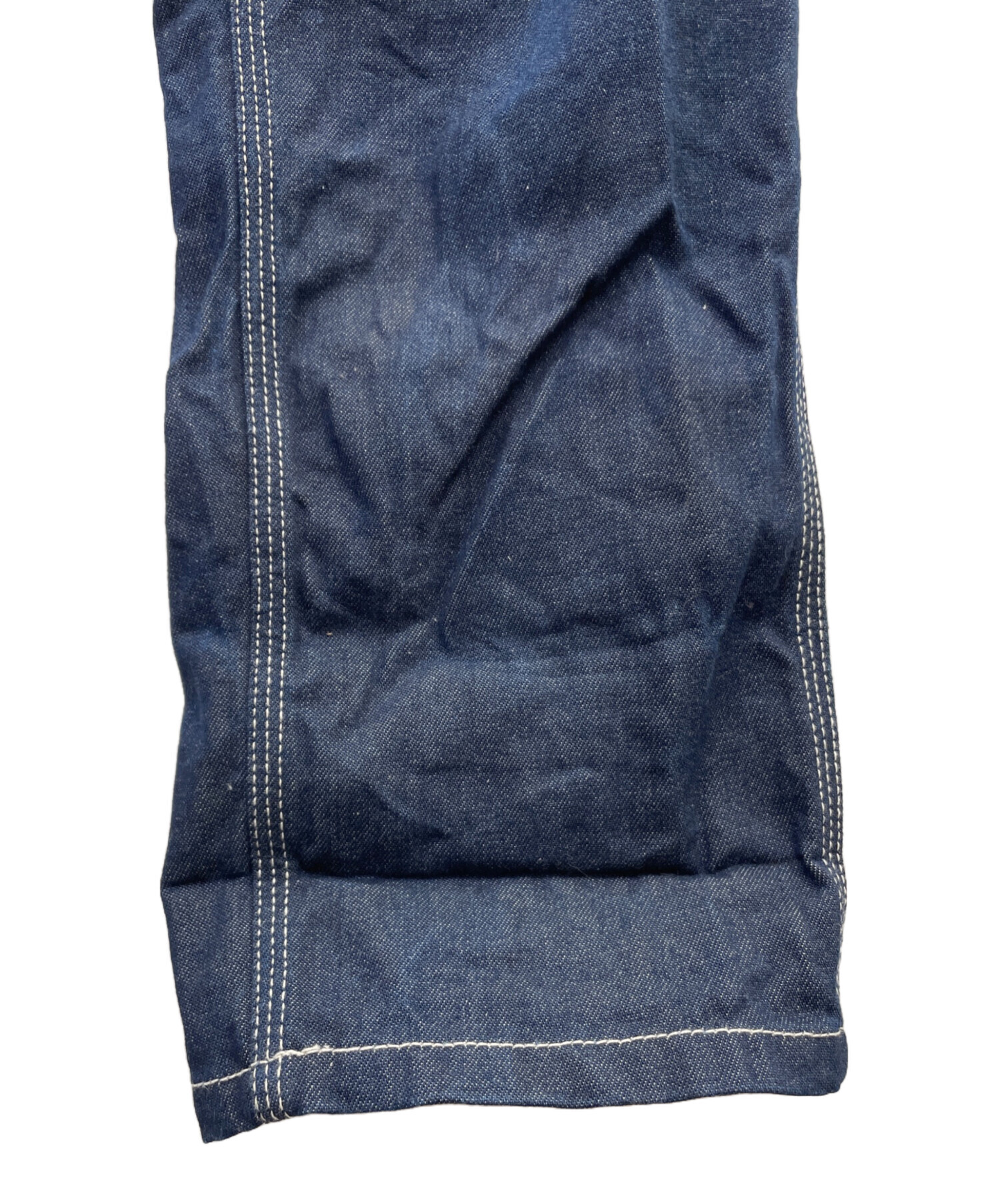 中古・古着通販】CarHartt (カーハート) デニムカーゴパンツ ブルー 