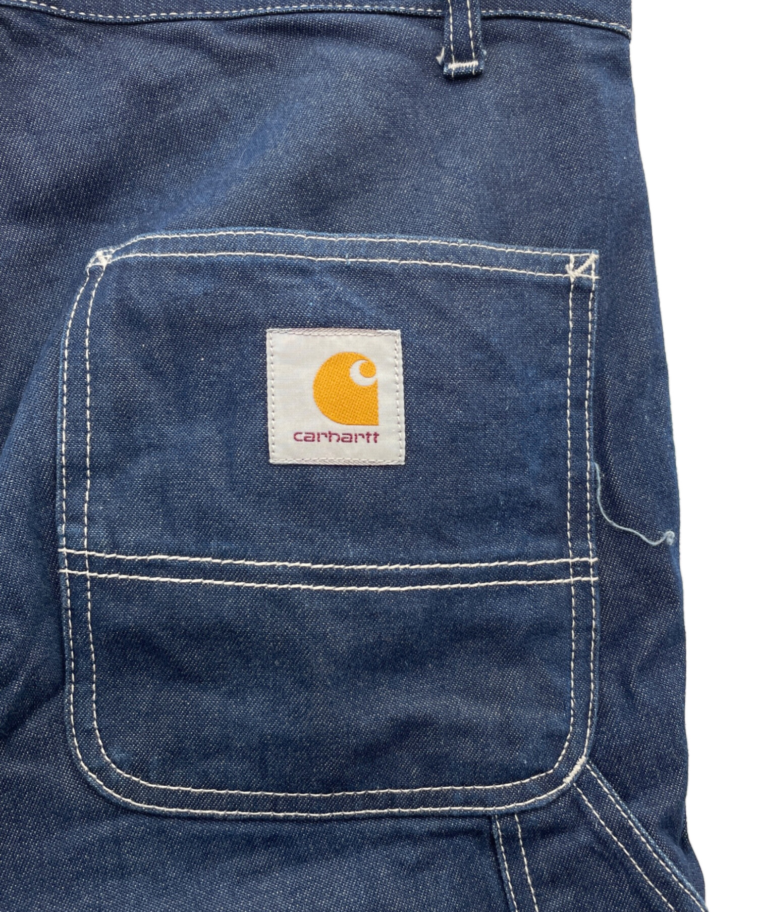 中古・古着通販】CarHartt (カーハート) デニムカーゴパンツ ブルー 