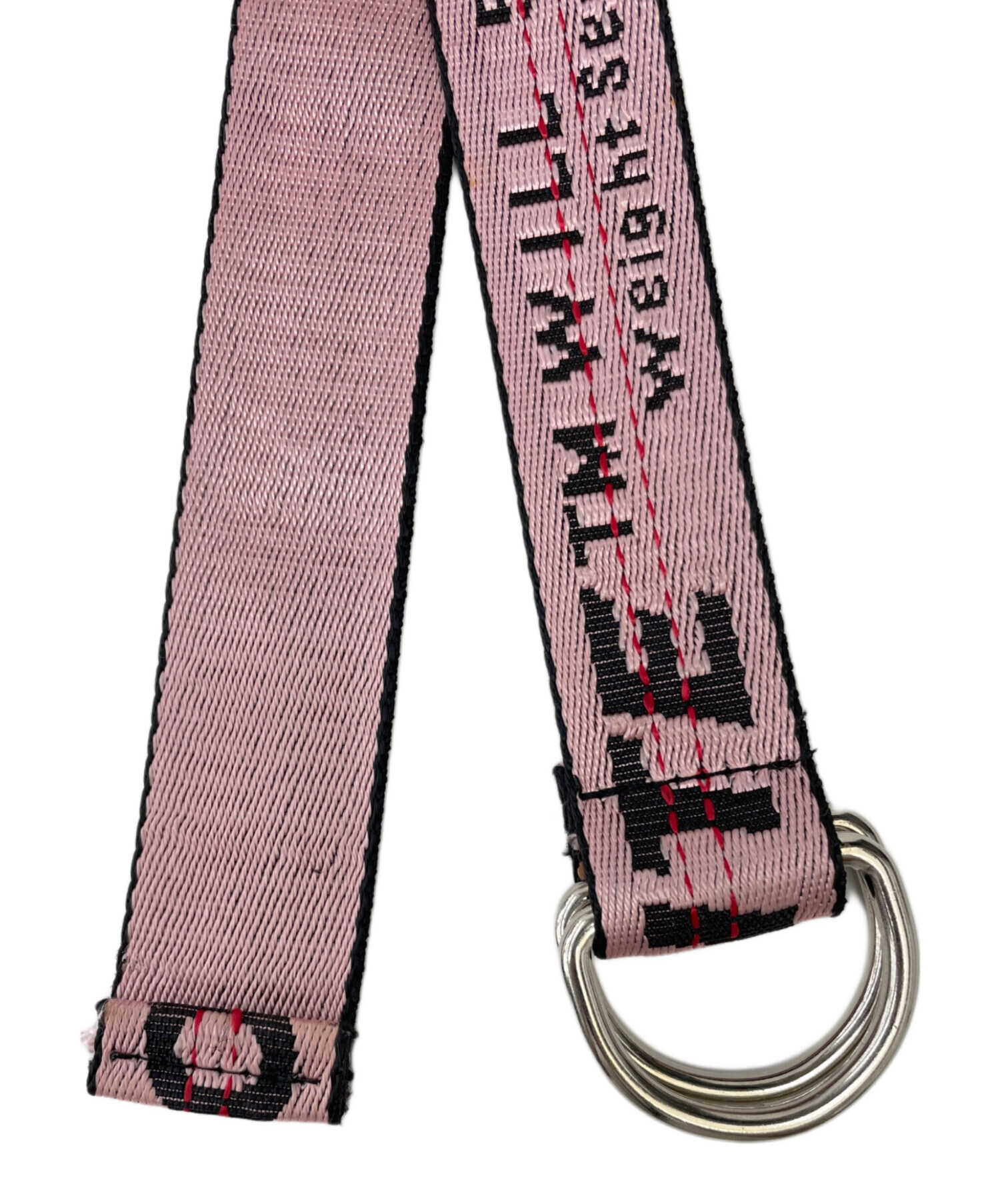OFF WHITE ベルト　【激レア】　水色　ピンク 中古・古着通販】OFFWHITE (オフホワイト) ガチャベルト ピンク