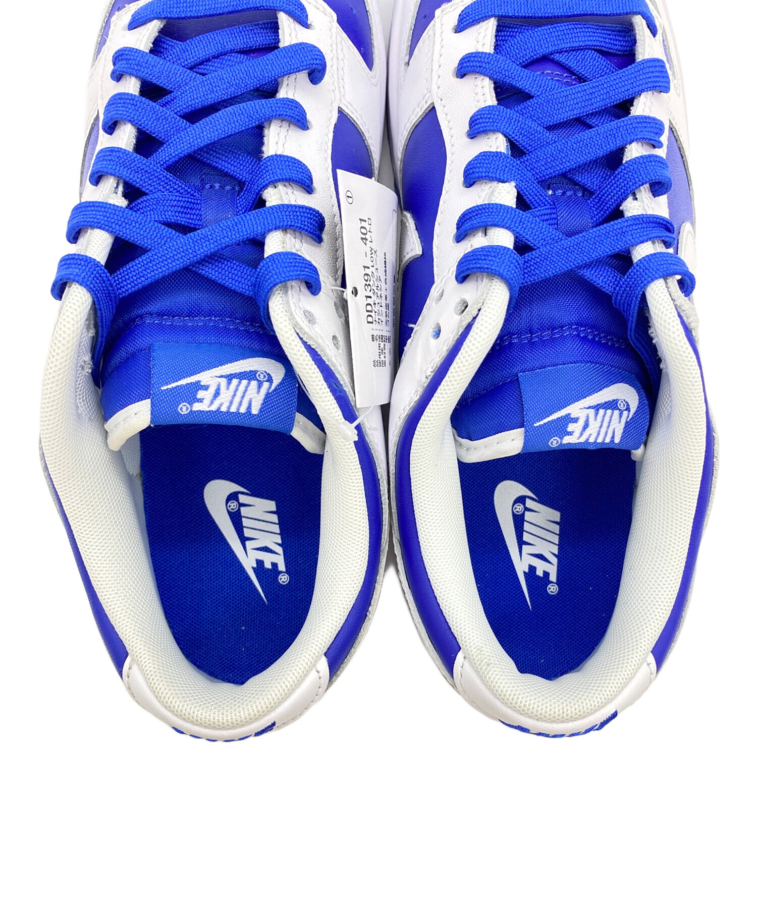 中古・古着通販】NIKE (ナイキ) スニーカー ブルー×ホワイト