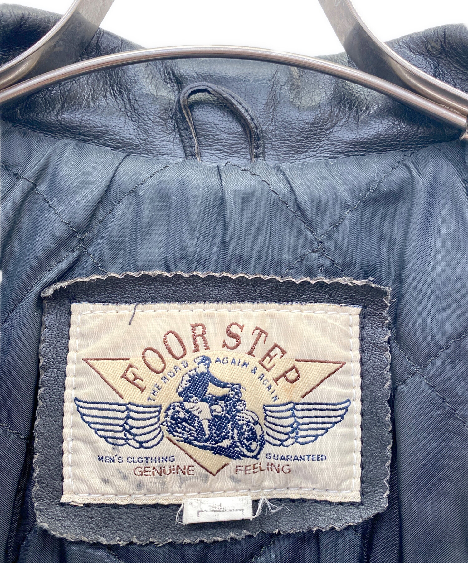 中古・古着通販】foor step (フールステップ) シングルライダース