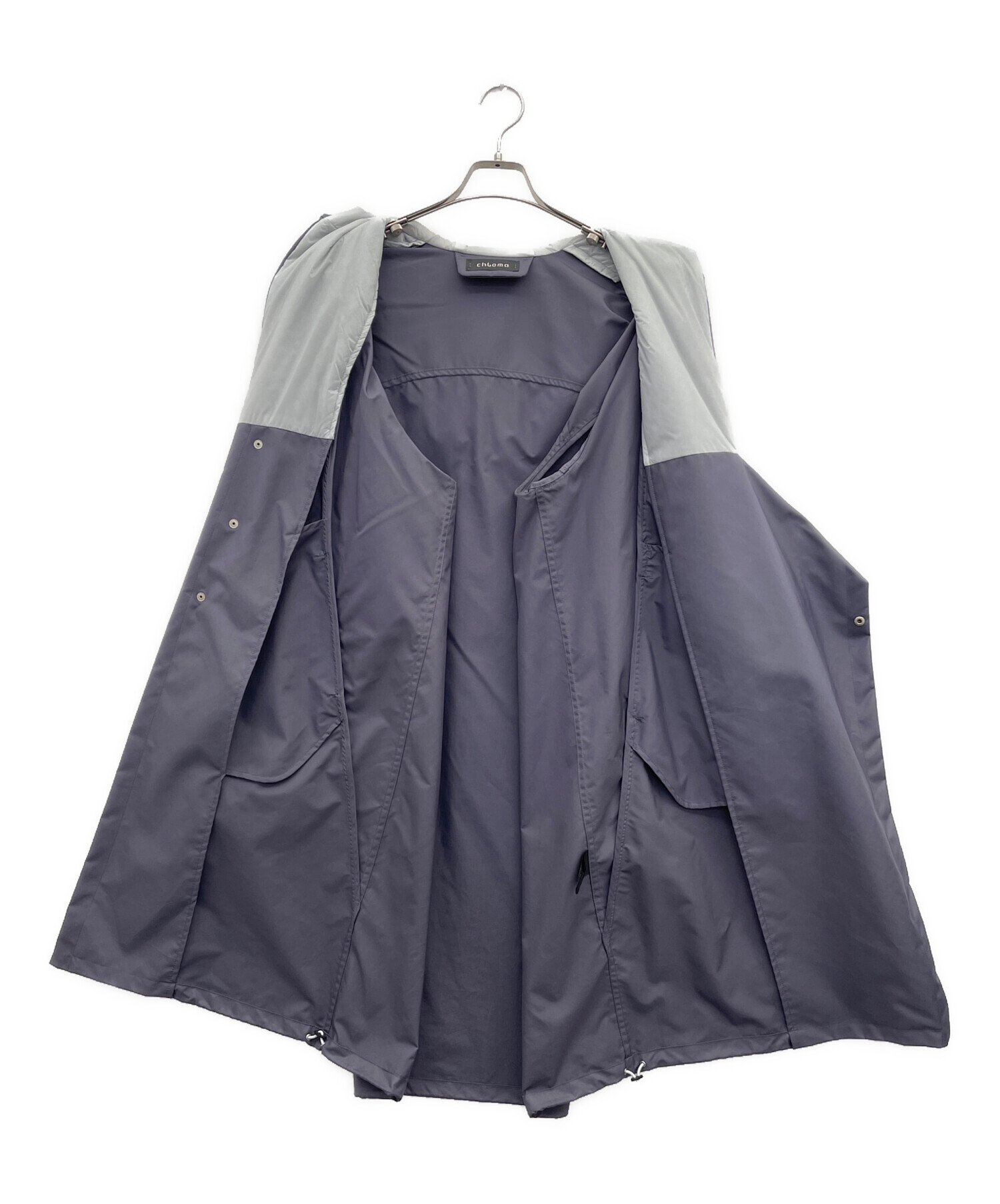 中古・古着通販】chloma (クロマ) デザインフーデットジャケット