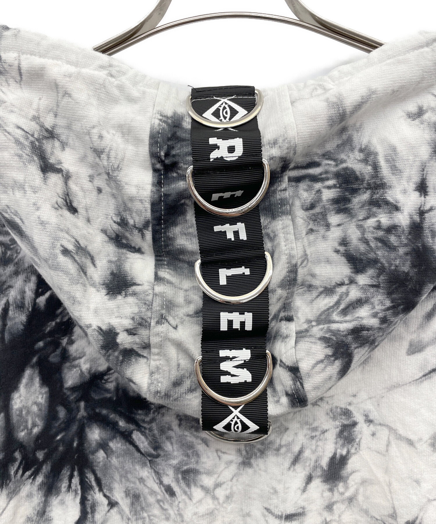 美品✨️REFLEM レフレム Dリング ロゴテープZIPパーカー ブラック REFLEM レフレム Dリング ロゴテープ ジップ パーカー レフレム D