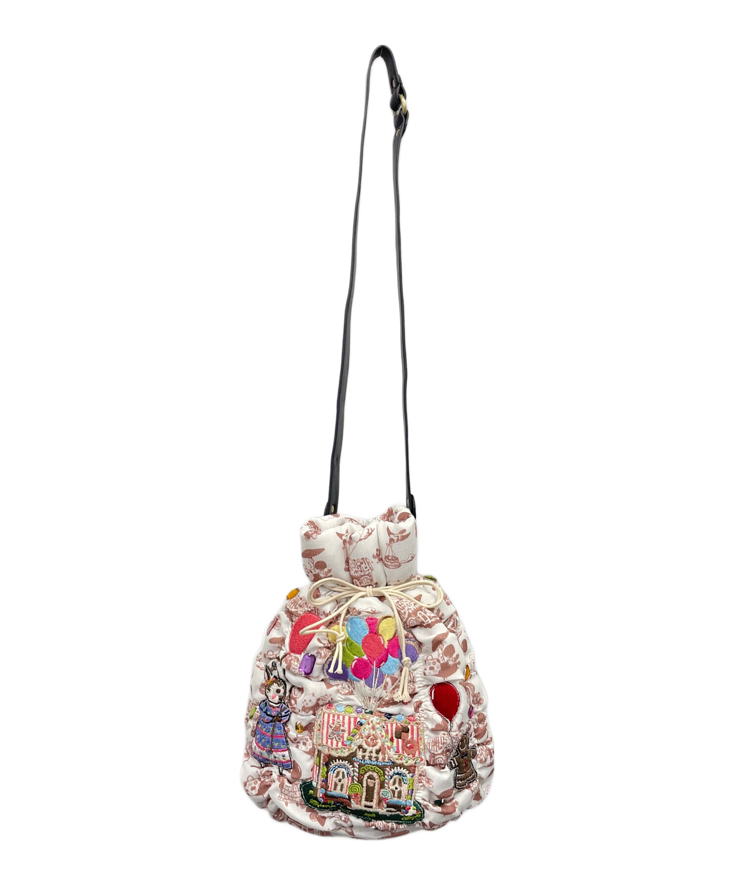 中古・古着通販】tamaoworld (タマオワールド) 2WAY巾着バッグ