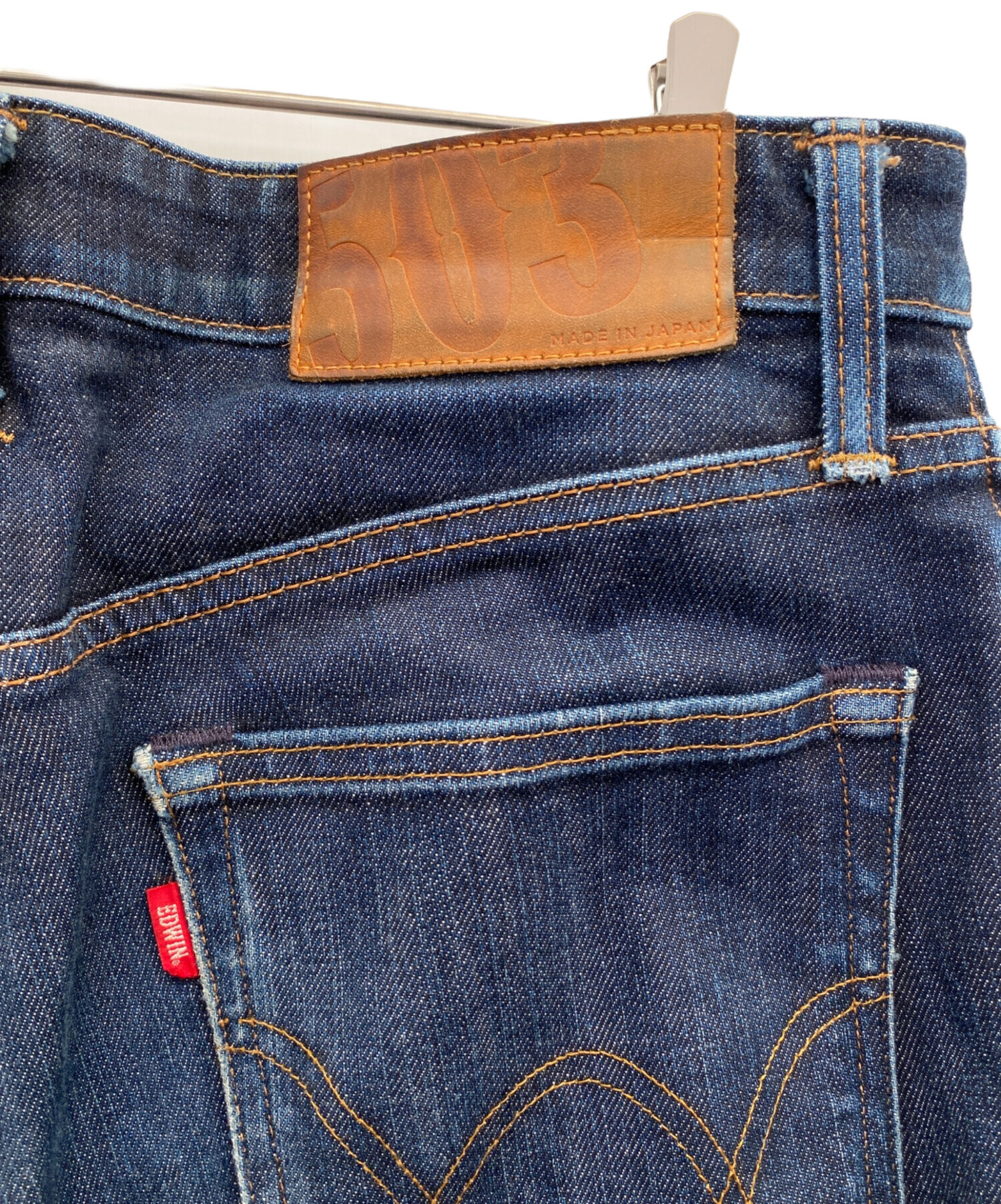 中古・古着通販】EDWIN (エドウィン) 503 デニムパンツ ネイビー 