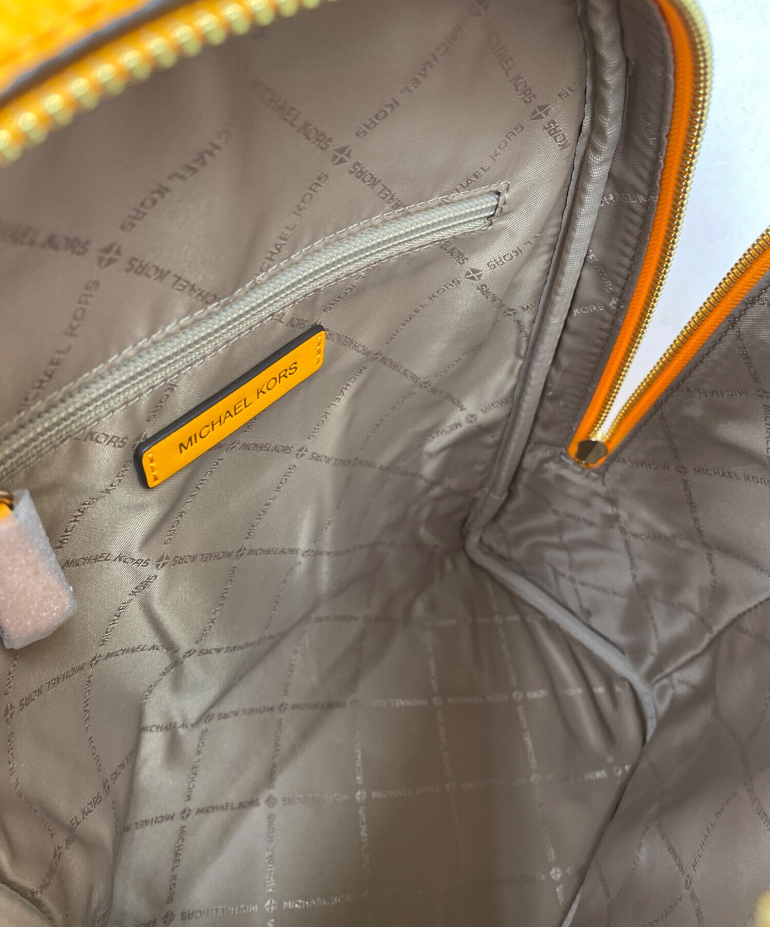 MICHAEL KORS　マイケルコース リュック イエロー MICHAEL KORS マイケルコース リュック イエロー レディース 送料無料