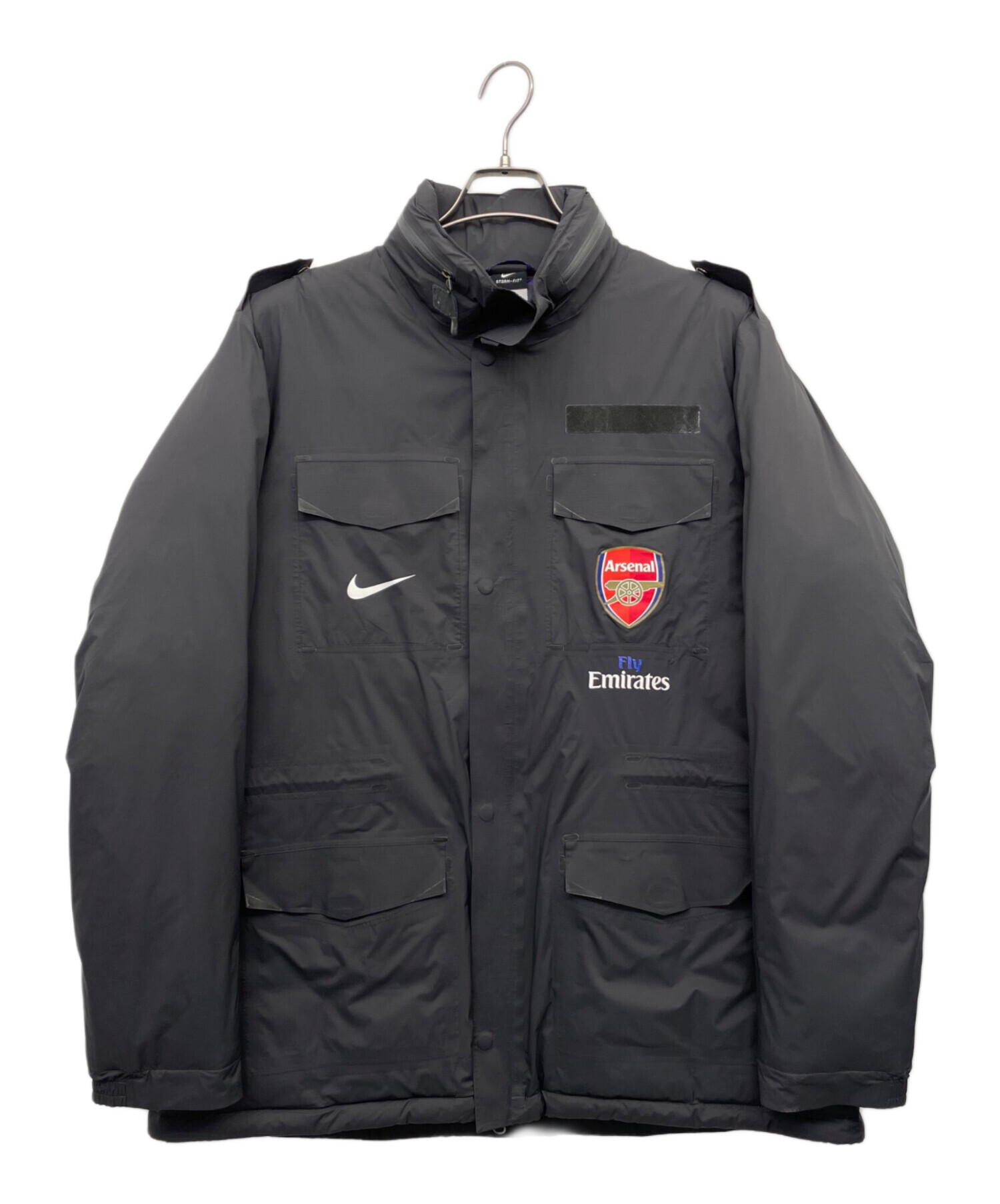 【レア】00s NIKE Arsenal ナイロンジャケット 中古・古着通販】NIKE (ナイキ) アーセナル（Arsenal）サイドライン