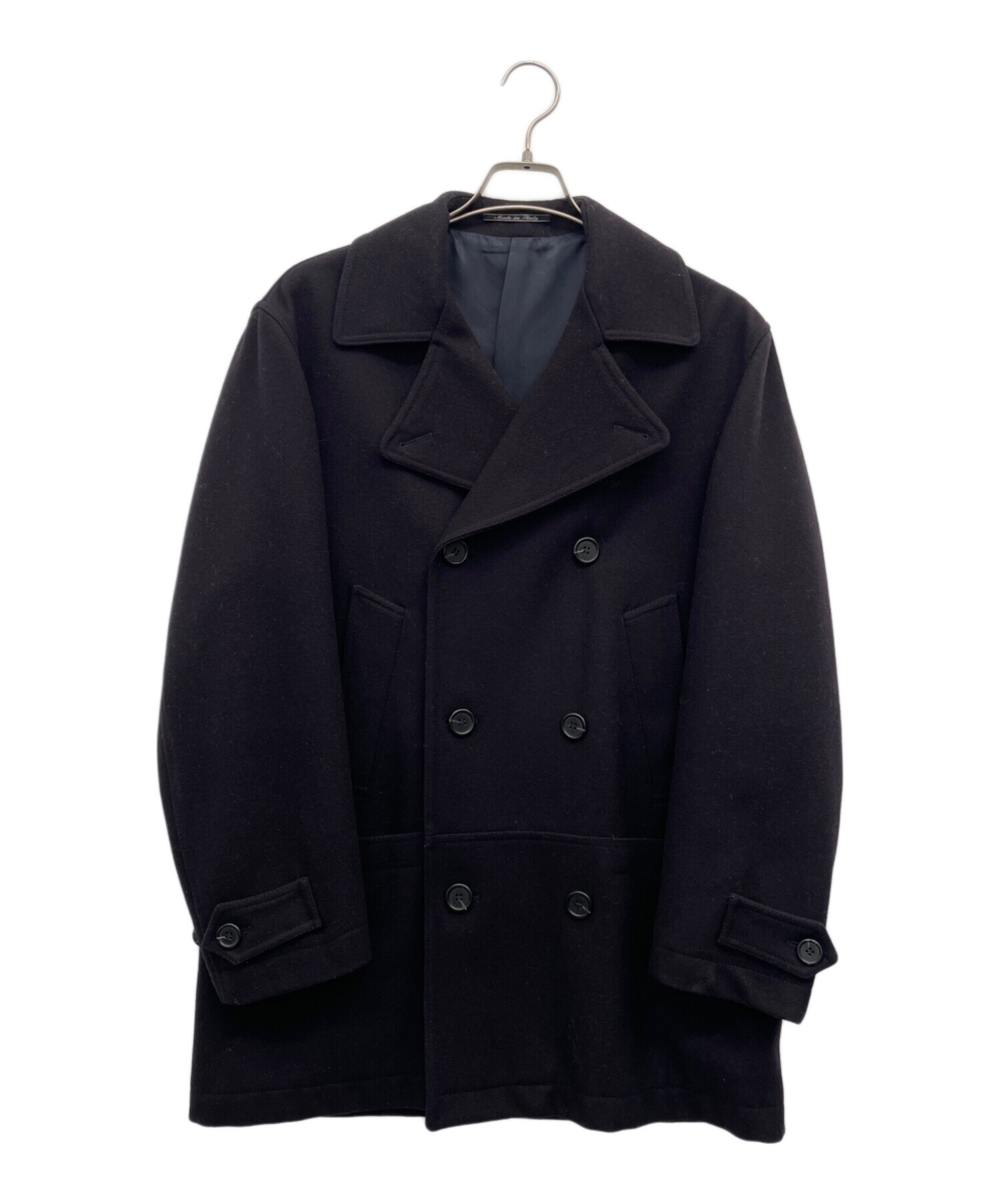 中古・古着通販】FENDI (フェンディ) ウールコート ブラック サイズ:46 