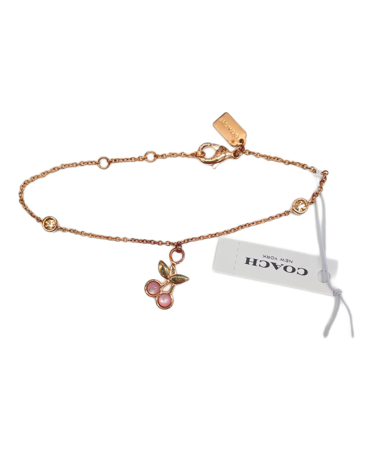 未使用品　COACH　コーチ　ブレスレット　レザー 2025年最新】Yahoo!オークション -コーチ レザーブレスレット(コーチ