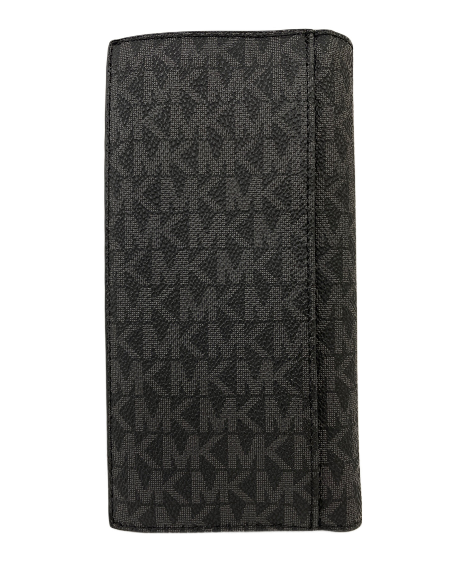 中古・古着通販】MICHAEL KORS (マイケル・コース) 長財布 ブラック