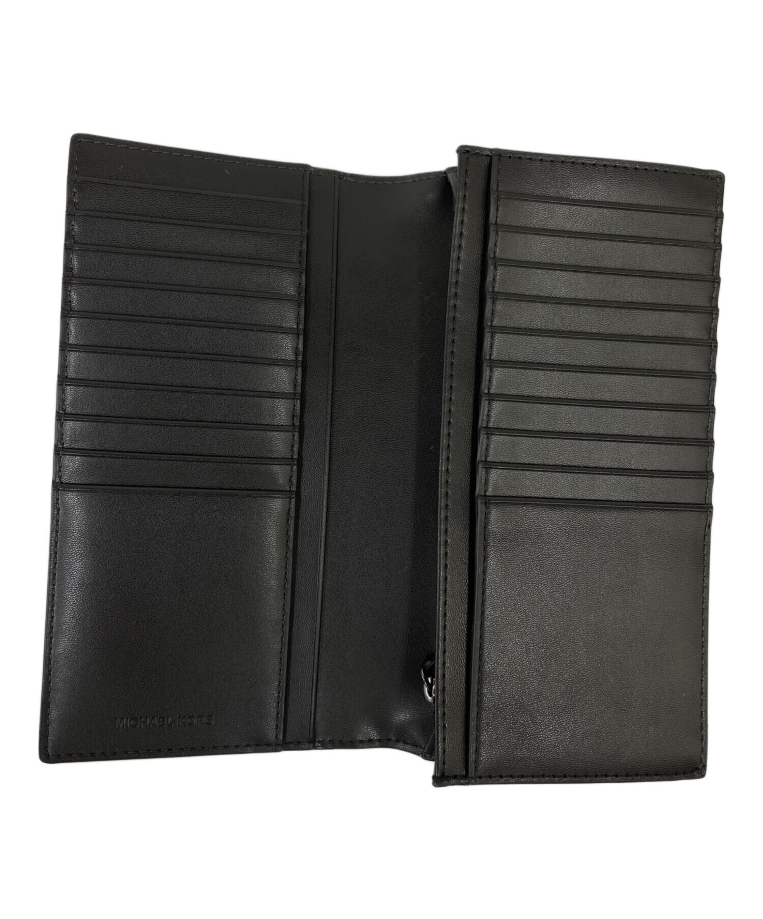 中古・古着通販】MICHAEL KORS (マイケル・コース) 長財布 ブラック