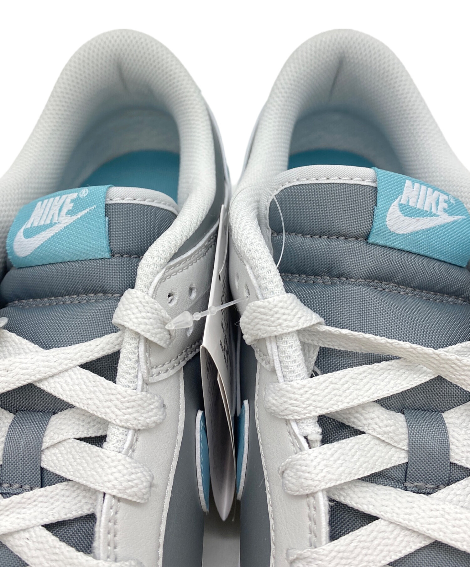 中古・古着通販】NIKE (ナイキ) DUNK LOW RETRO グレー×スカイブルー