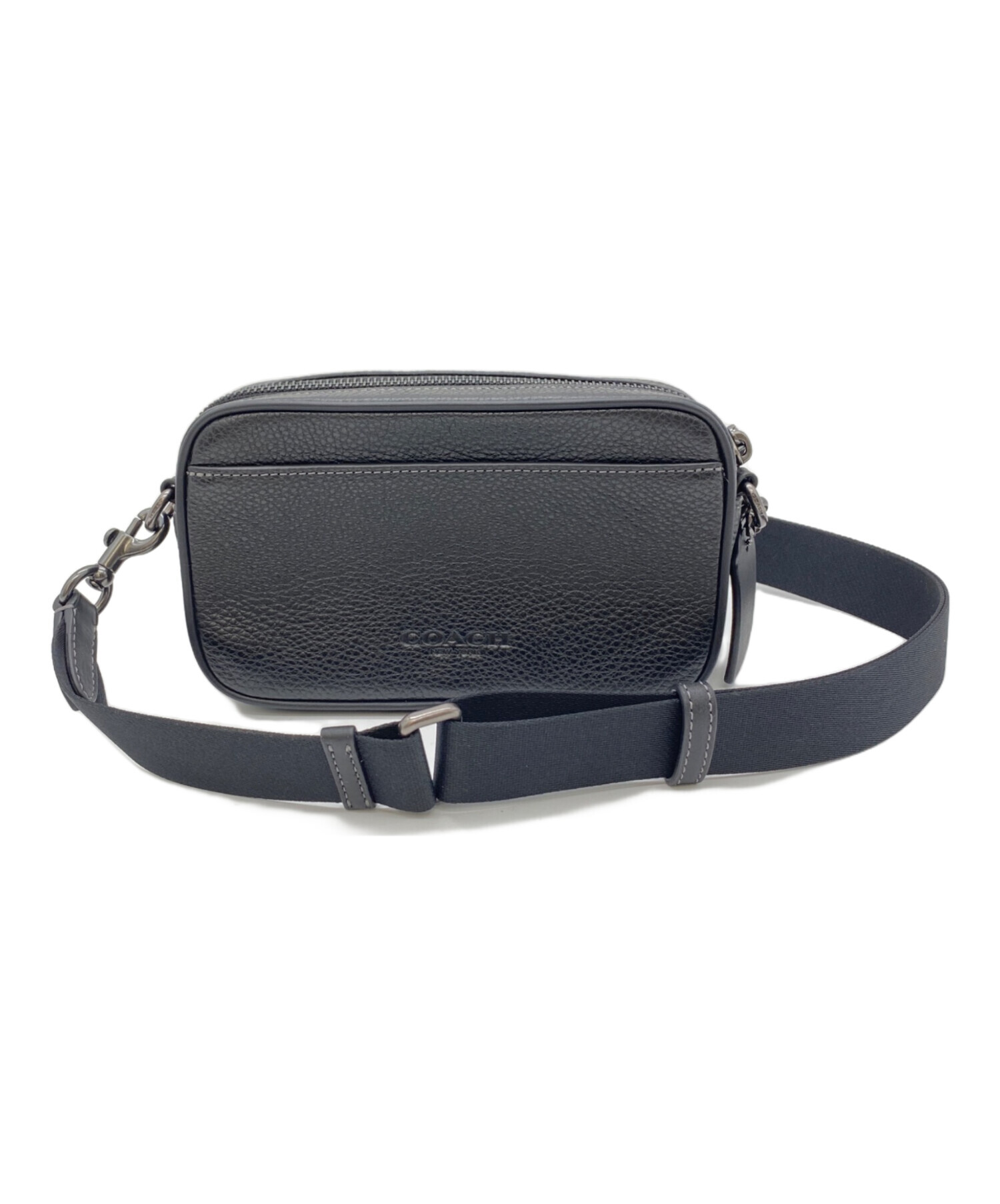 中古・古着通販】COACH (コーチ) ショルダーバッグ ブラック｜ブランド