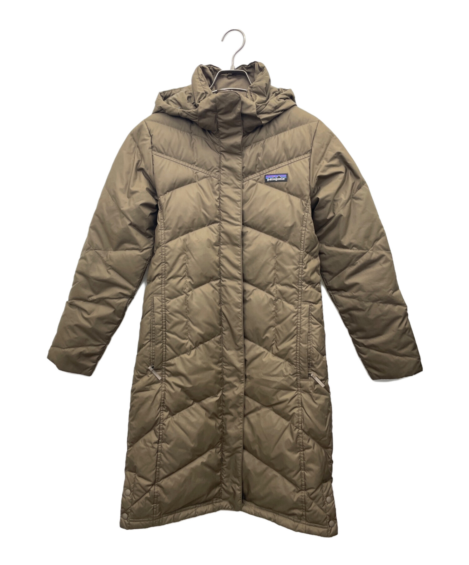 中古・古着通販】Patagonia (パタゴニア) ロングダウンコート ブラウン 