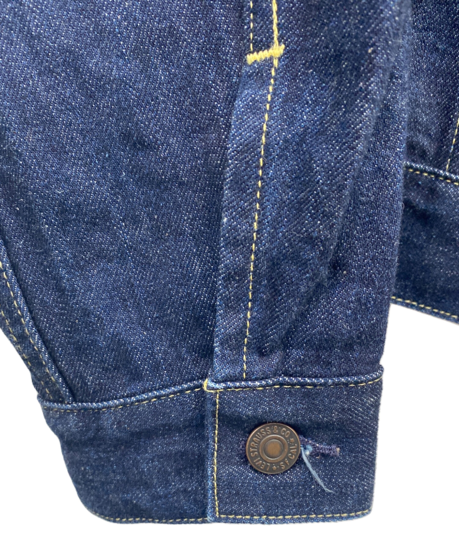 中古・古着通販】LEVI'S (リーバイス) デニムジャケット インディゴ