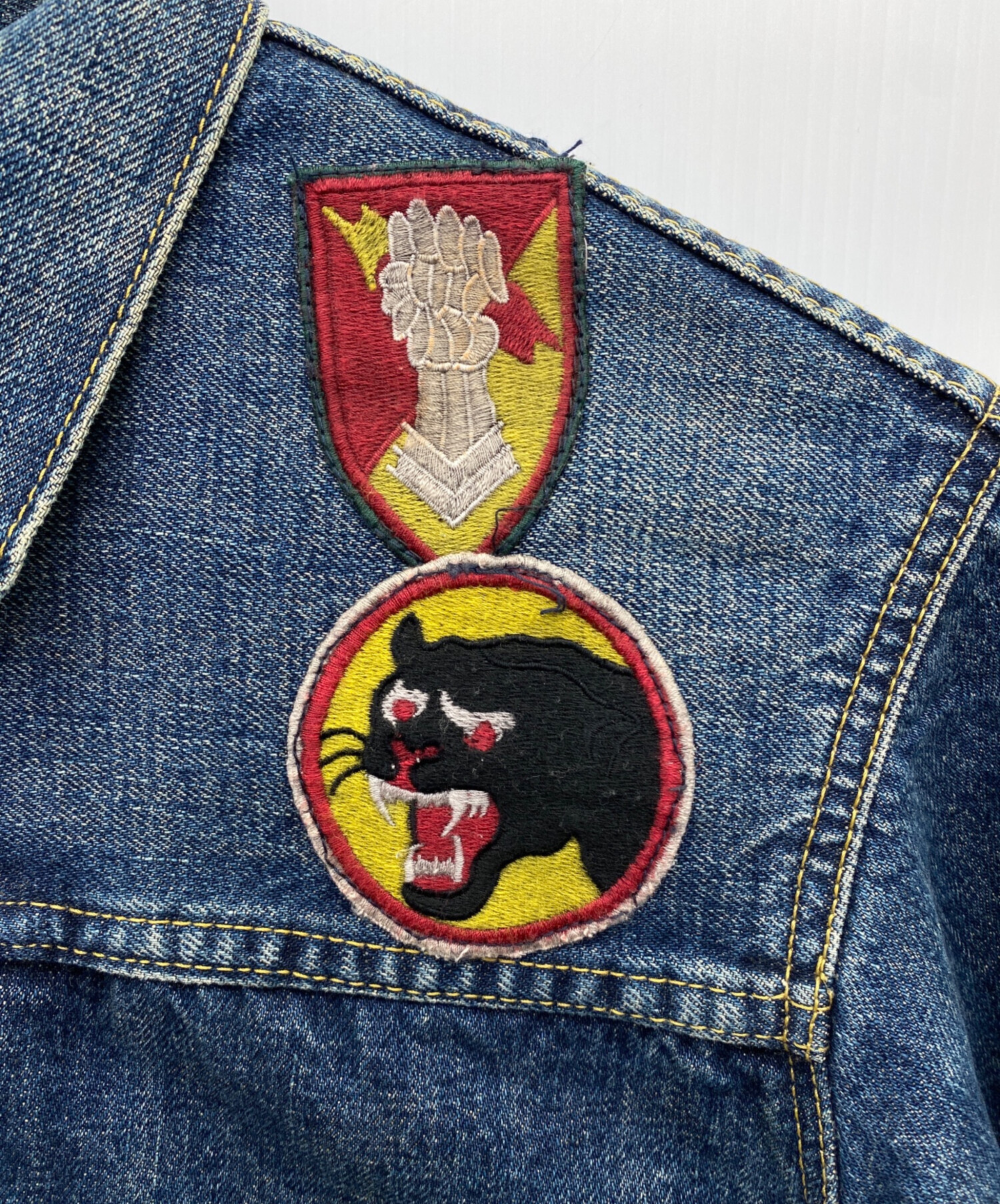 中古・古着通販】LEVI'S (リーバイス) デニムジャケット インディゴ