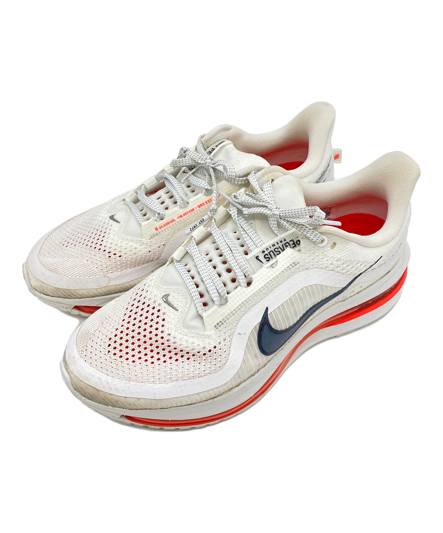 中古・古着通販】NIKE (ナイキ) PEGASUS PREMIUM ホワイト サイズ:27.5