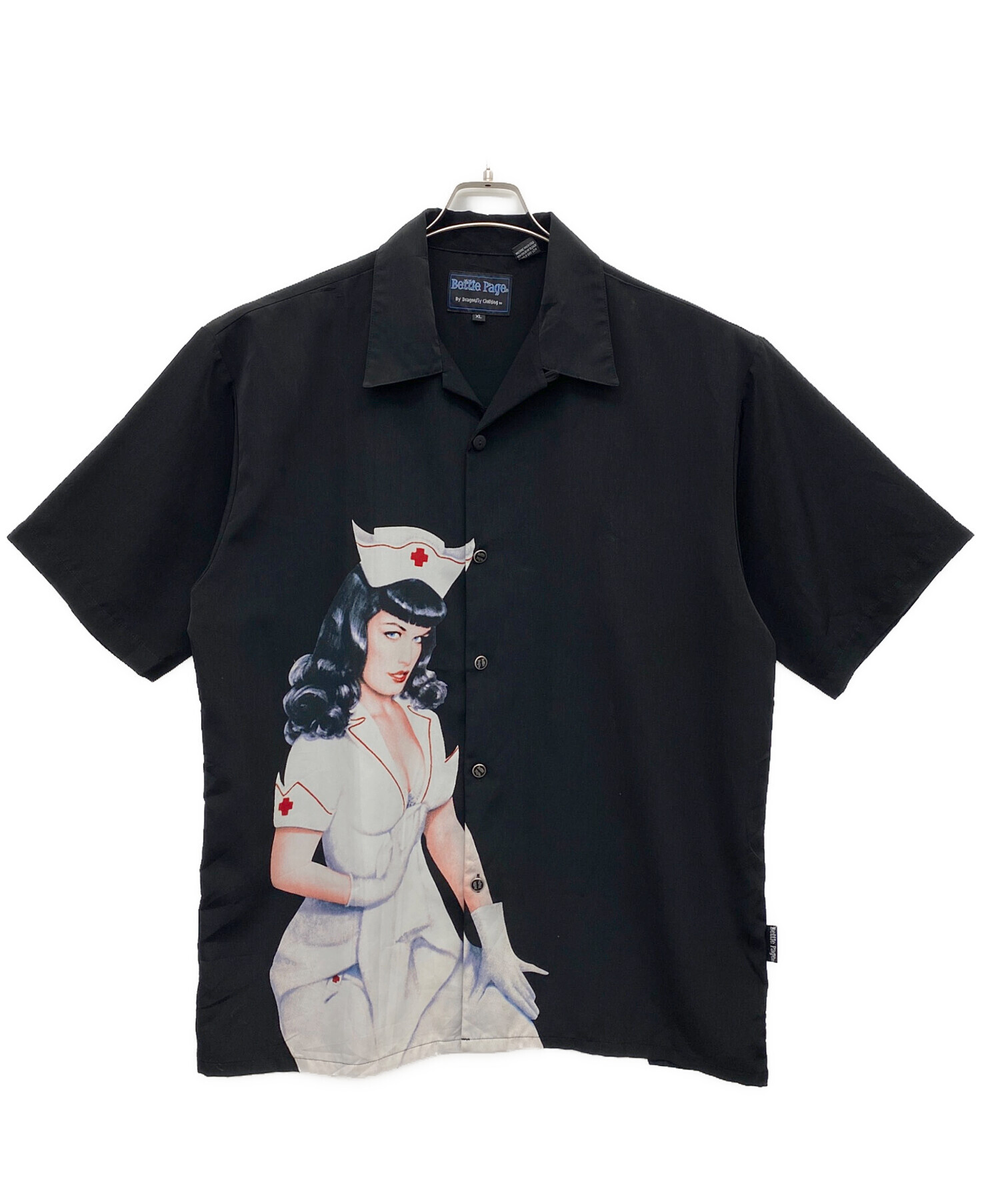 中古・古着通販】Dragonfly Clothing (-) 半袖シャツ ブラック サイズ