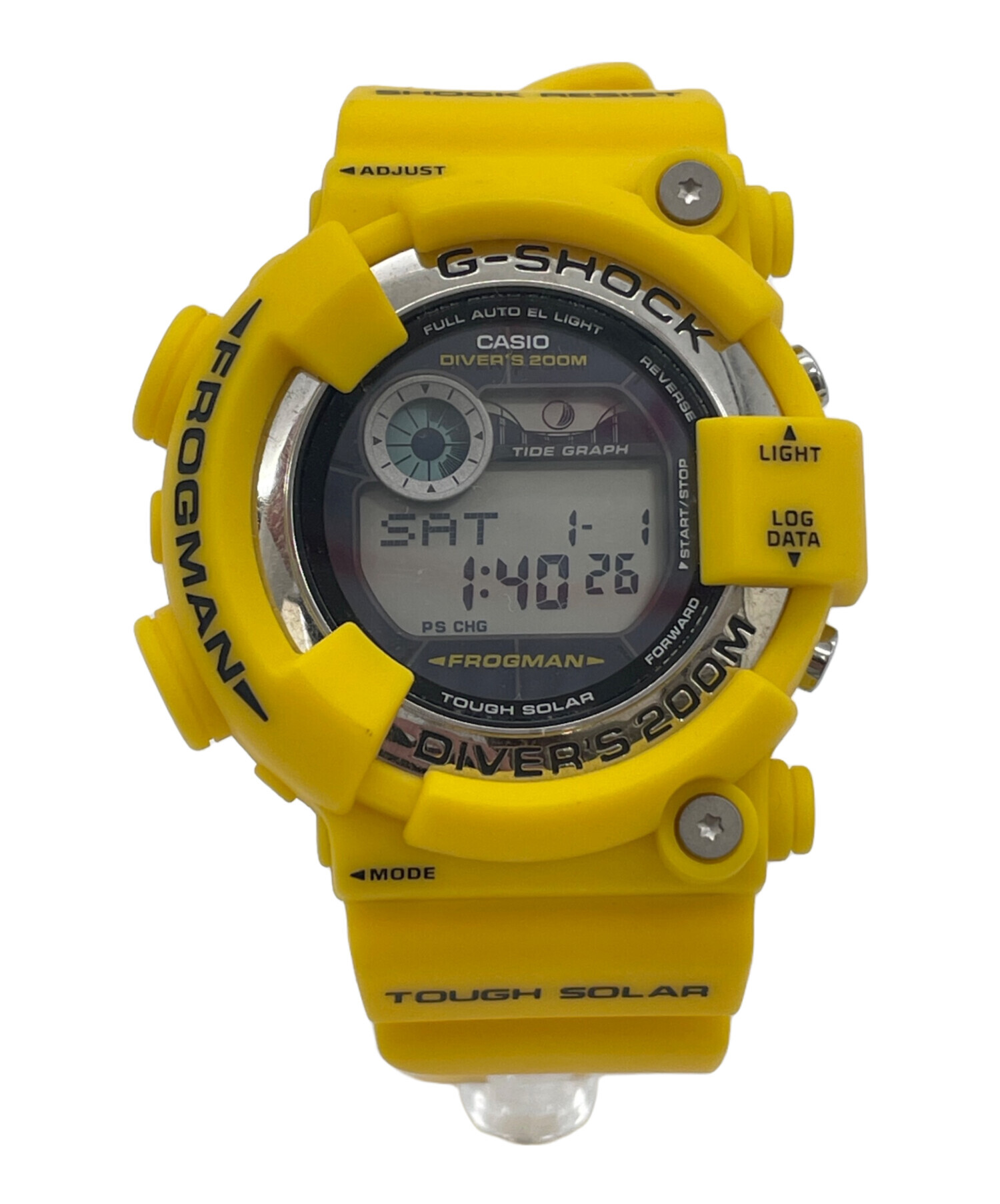 中古・古着通販】CASIO (カシオ) 腕時計 イエロー｜ブランド・古着通販