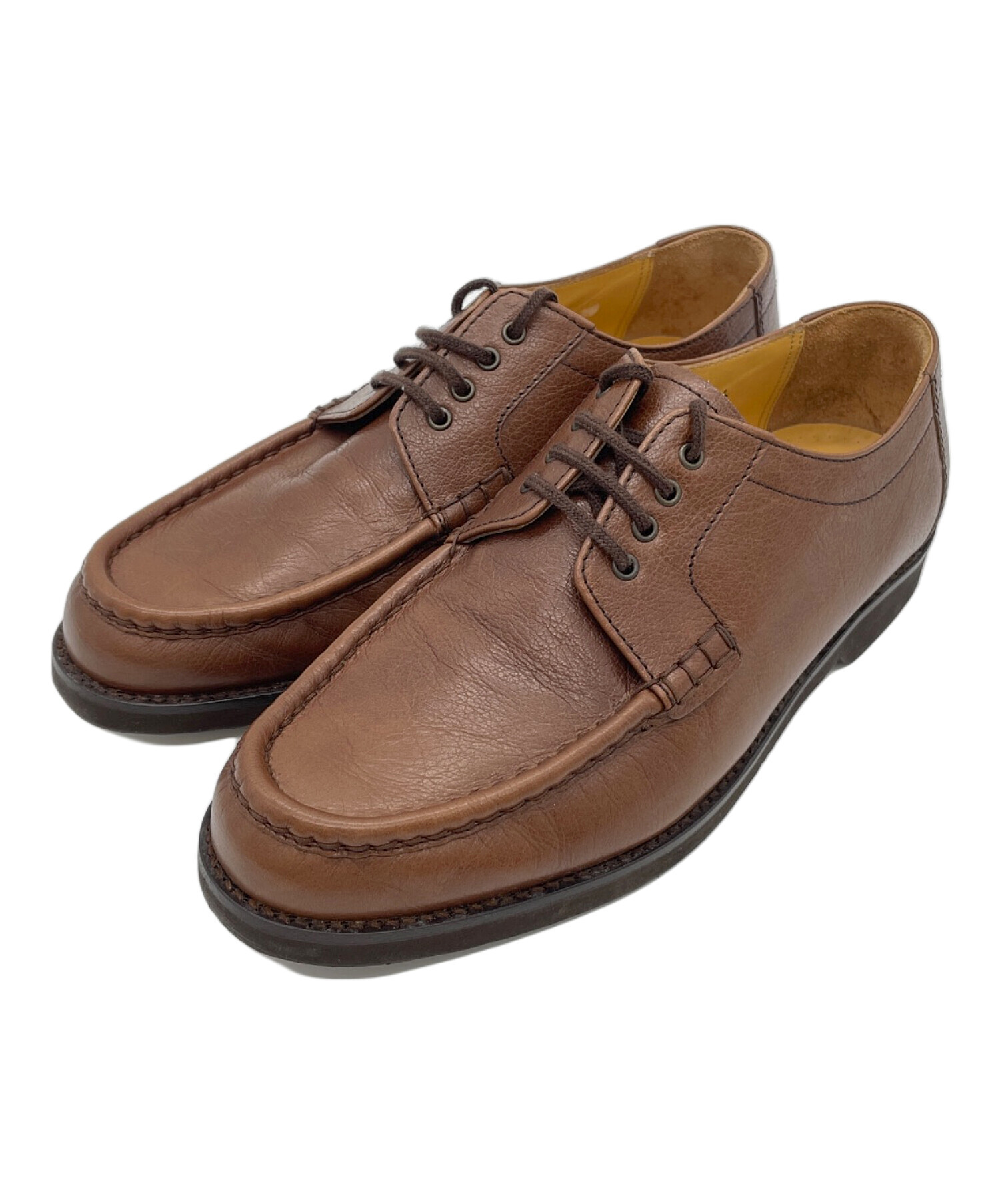 中古・古着通販】BURBERRY (バーバリー) レザーシューズ ブラウン