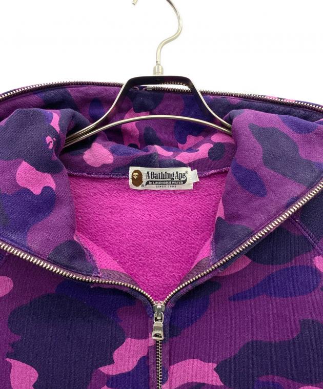 A BATHING APE エイプジップパーカーSサイズpurple確実正規品 中古・古着通販】A BATHING APE (ア ベイシング エイプ) ジップ