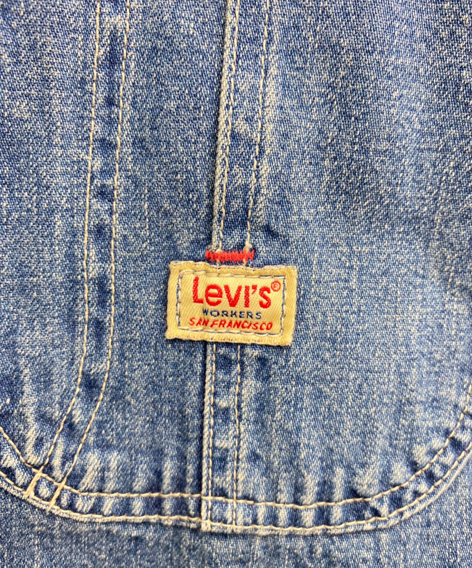 リーバイス デニム カバーオール 40 中古・古着通販】LEVI'S (リーバイス) カバーオール インディゴ