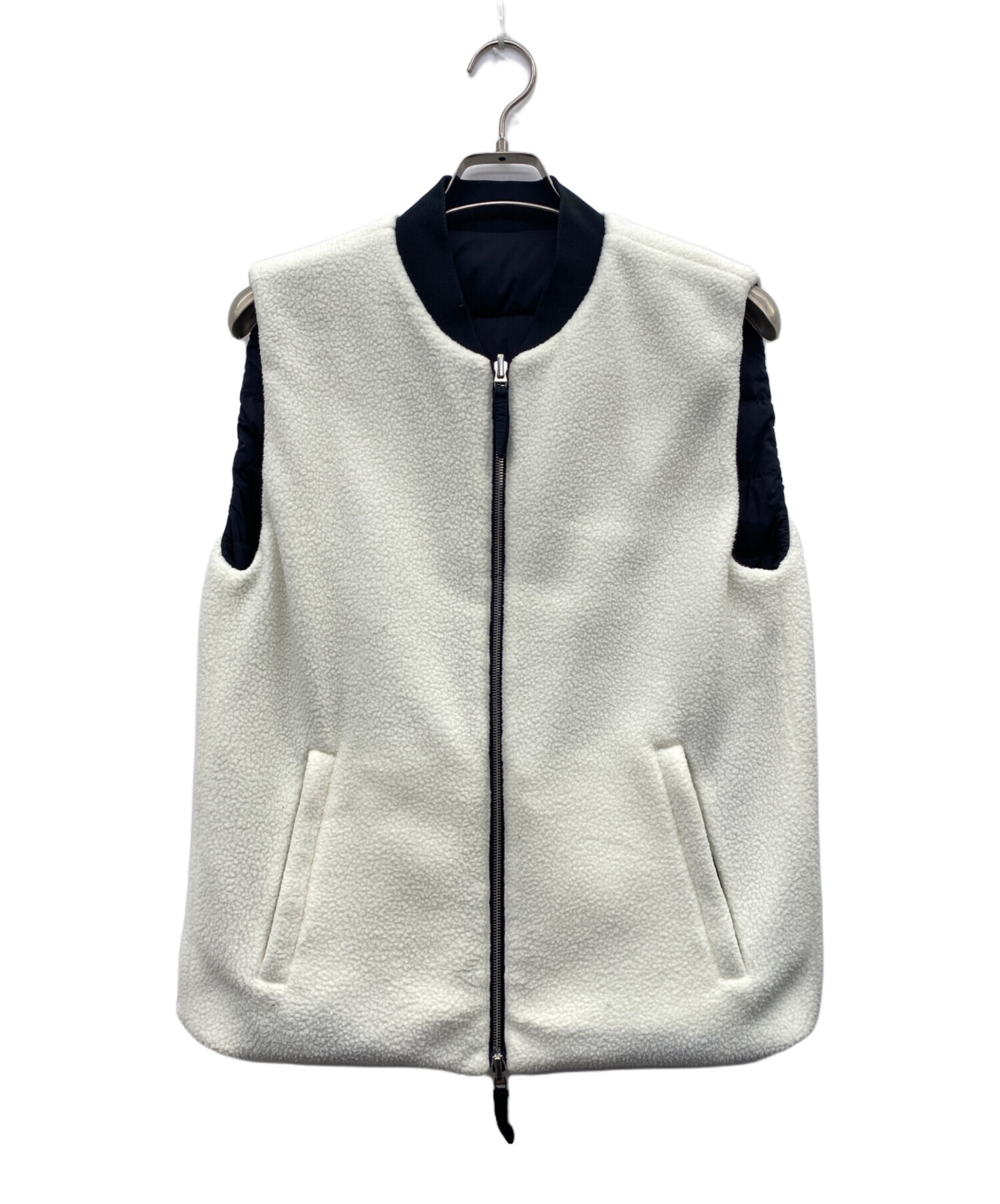 新品 DUVETICA CAPRAIA リバーシブルボアダウンジャケットベスト 中古・古着通販】DUVETICA (デュベティカ) giab's ARCHIVIO (ジャブス