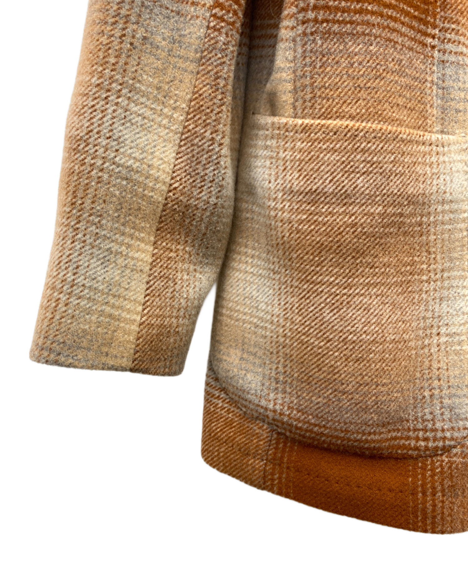 中古・古着通販】TAGLIATORE (タリアトーレ) 2Bジャケット ブラウン