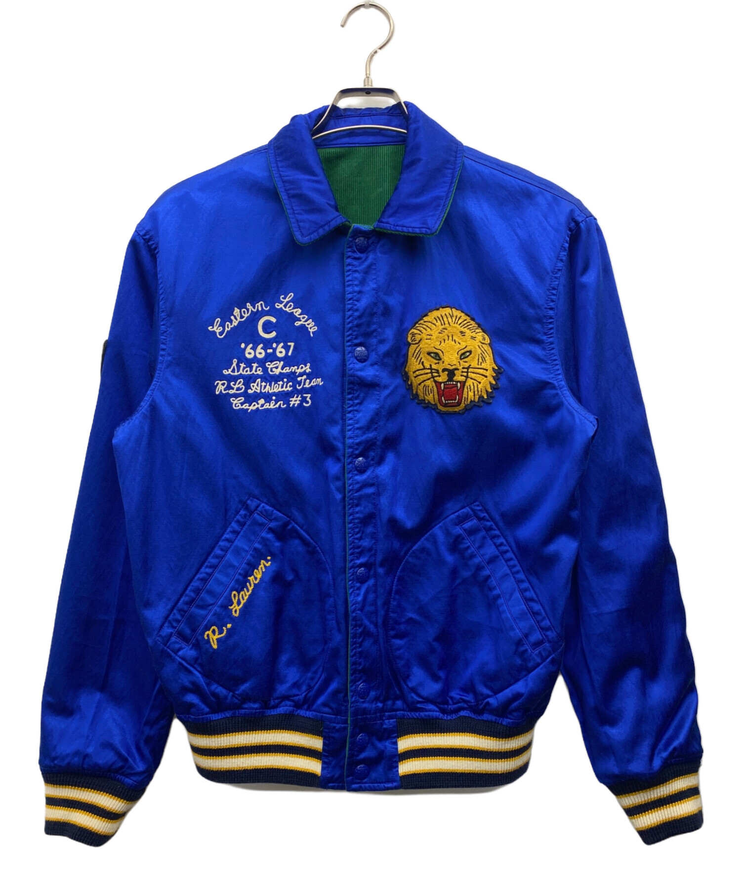 新品タグ付き　ラルフローレン160 ネイビー リバーシブルジャケット 新品タグ付き ラルフローレン160 ネイビー リバーシブルジャケット