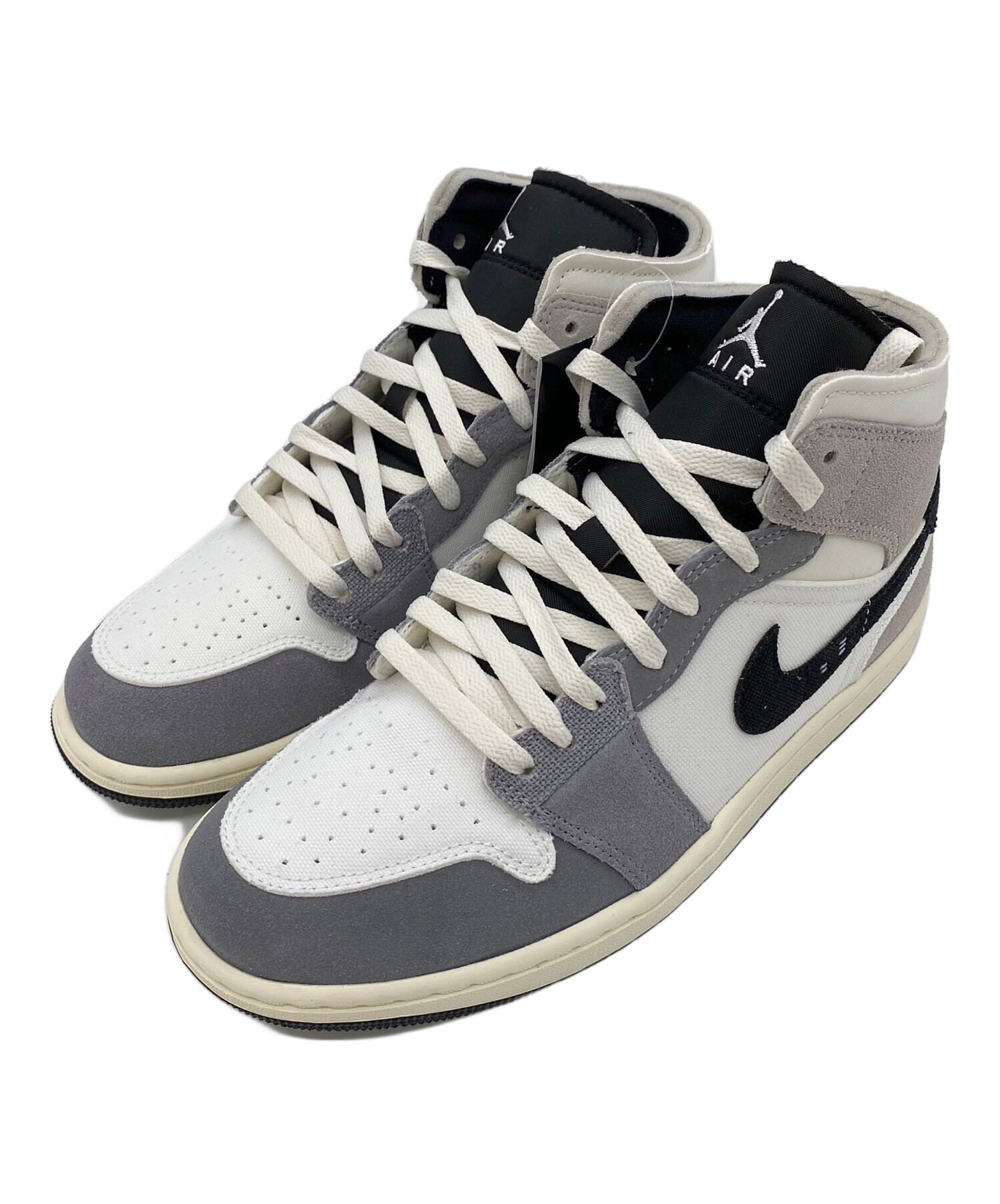 中古・古着通販】NIKE (ナイキ) Air Jordan 1 Mid SE グレー サイズ 