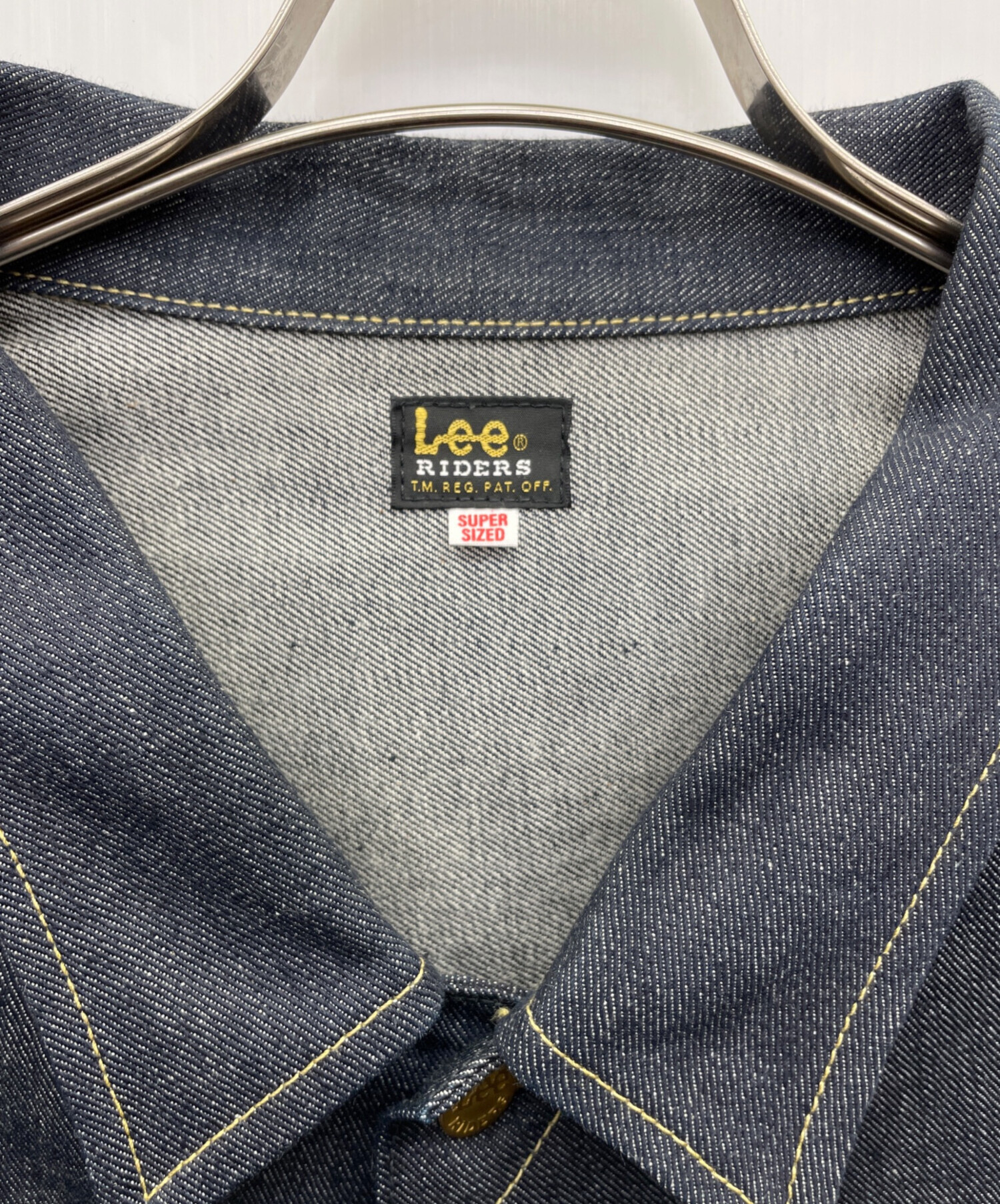中古・古着通販】LEE (リー) デニムジャケット SUPERSIZED RIDER