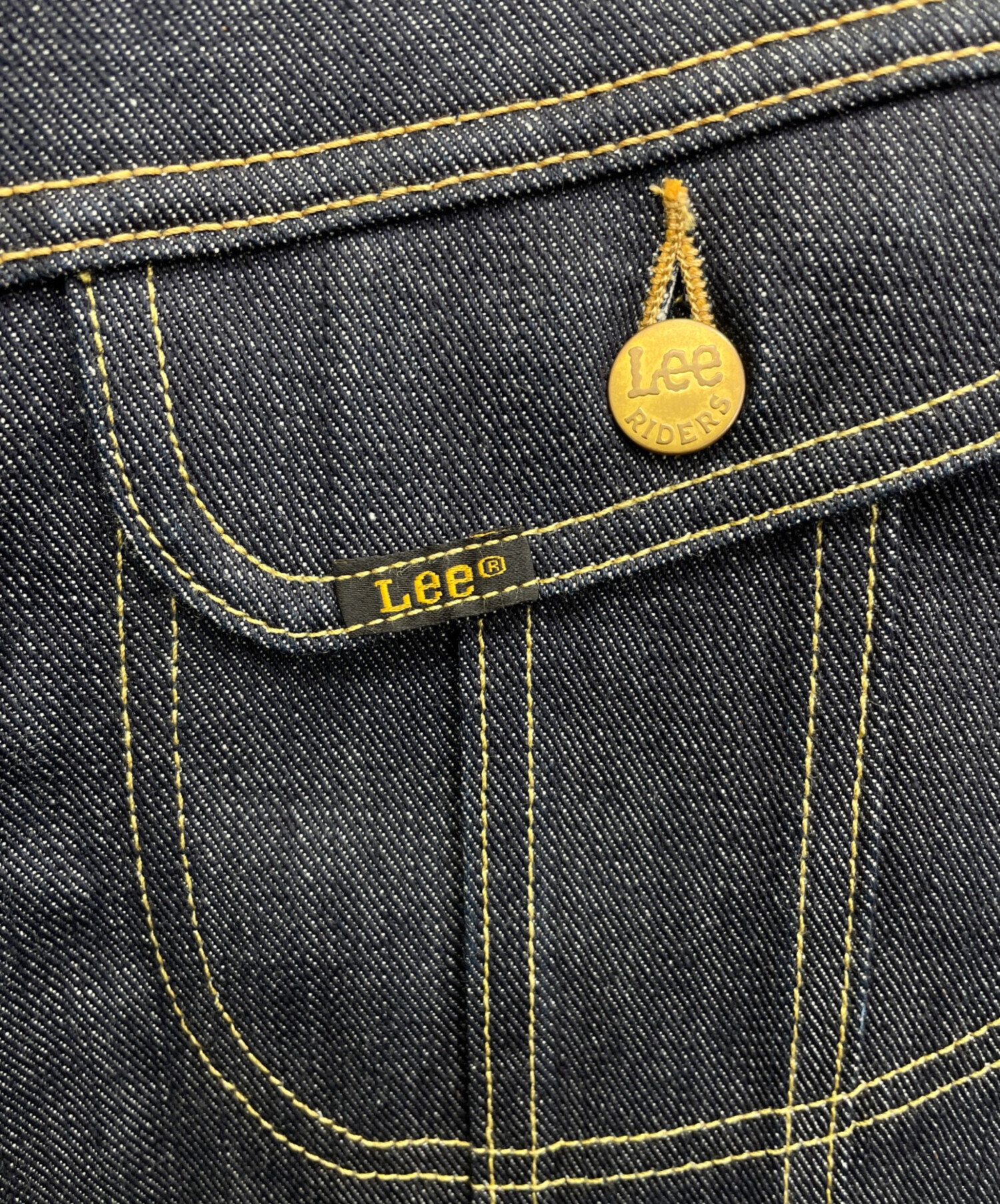 中古・古着通販】LEE (リー) デニムジャケット SUPERSIZED RIDER
