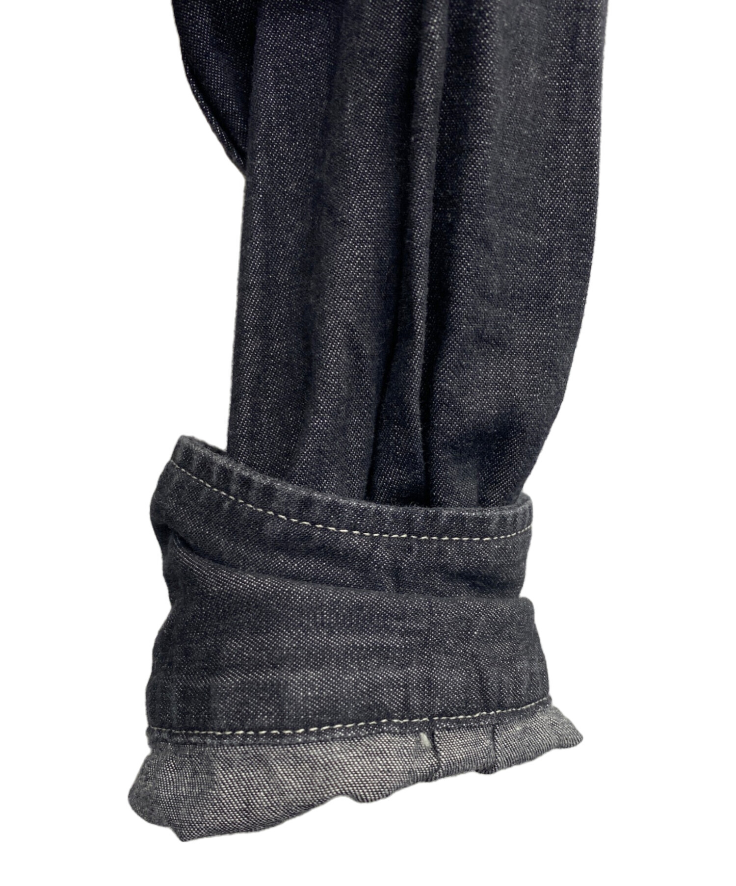 中古・古着通販】CANTATE (カンタータ) 長袖シャツ ブラック サイズ:46