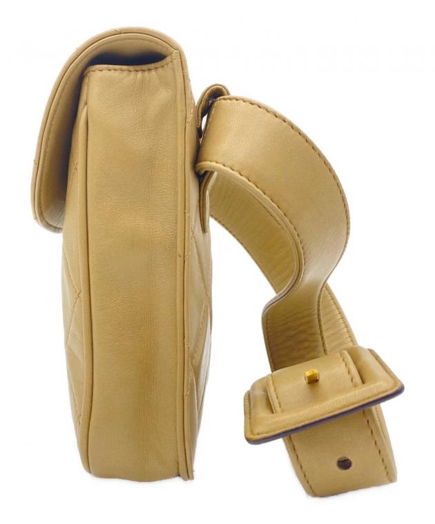 中古・古着通販】CHANEL (シャネル) ウエストバッグ ベージュ