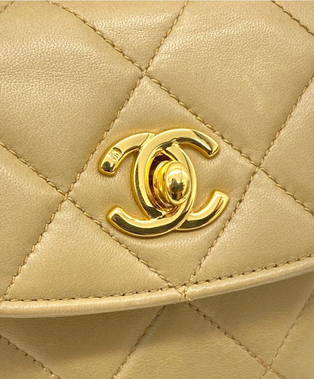 中古・古着通販】CHANEL (シャネル) ウエストバッグ ベージュ