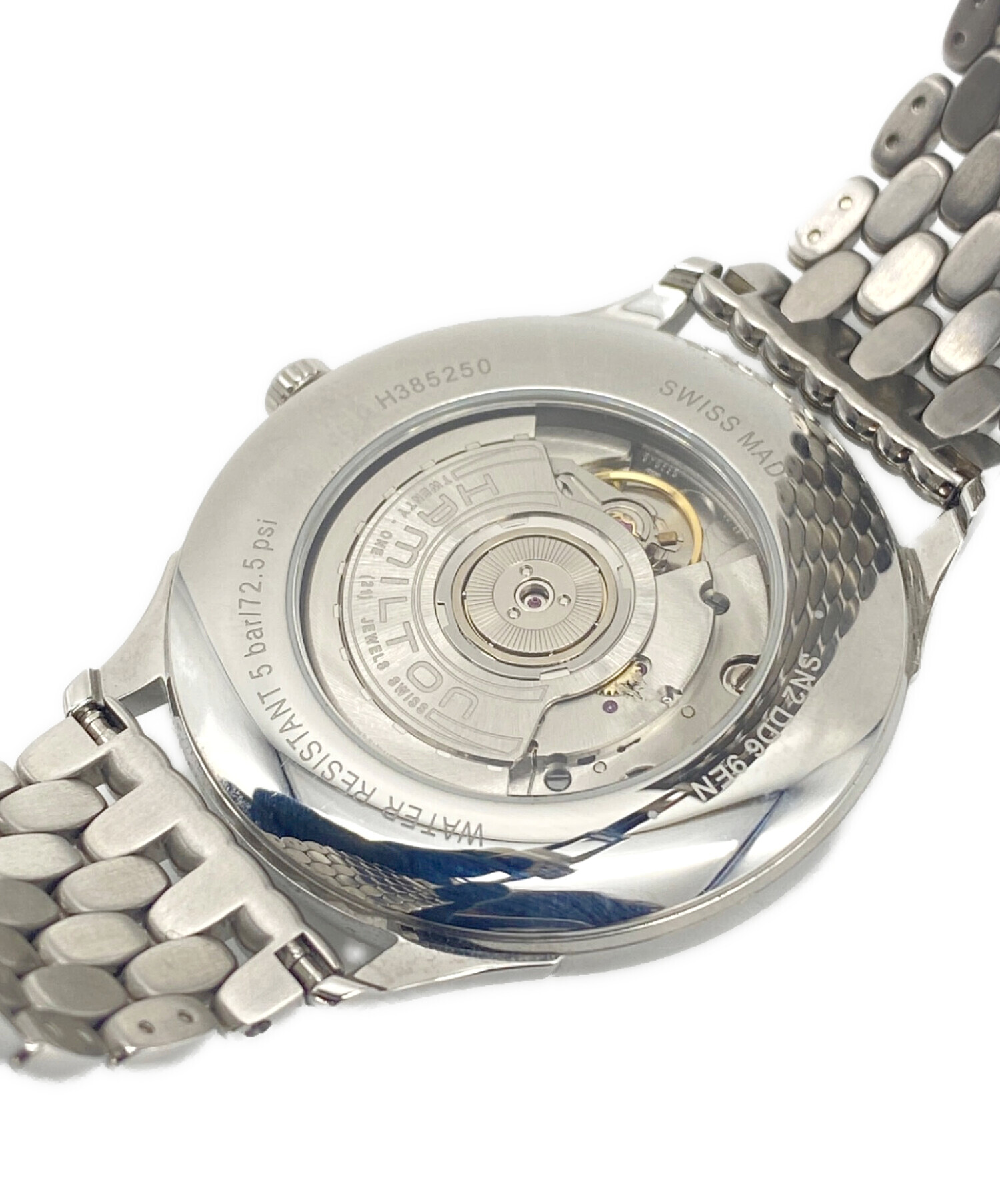 中古・古着通販】HAMILTON (ハミルトン) 腕時計 シルバー｜ブランド 