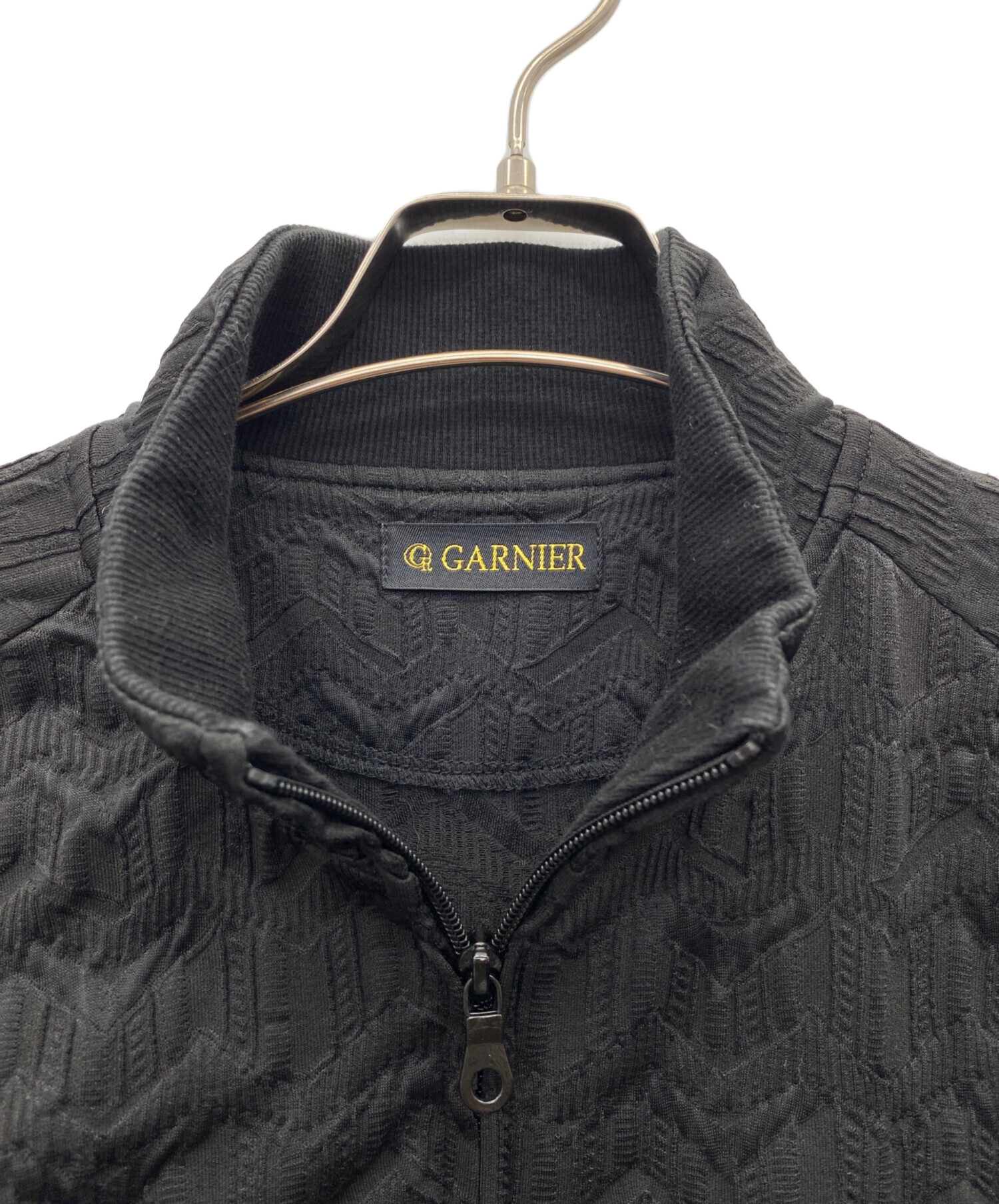 中古・古着通販】GARNIER (ガルニエ) ブルゾン ブラック サイズ:M