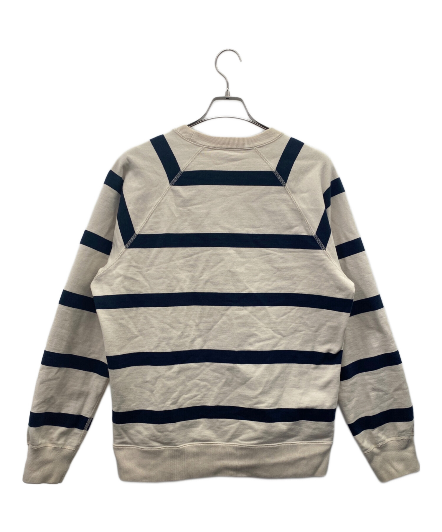 Supreme ネイビー スウェット Large SUPREME (シュプリーム) クルー 