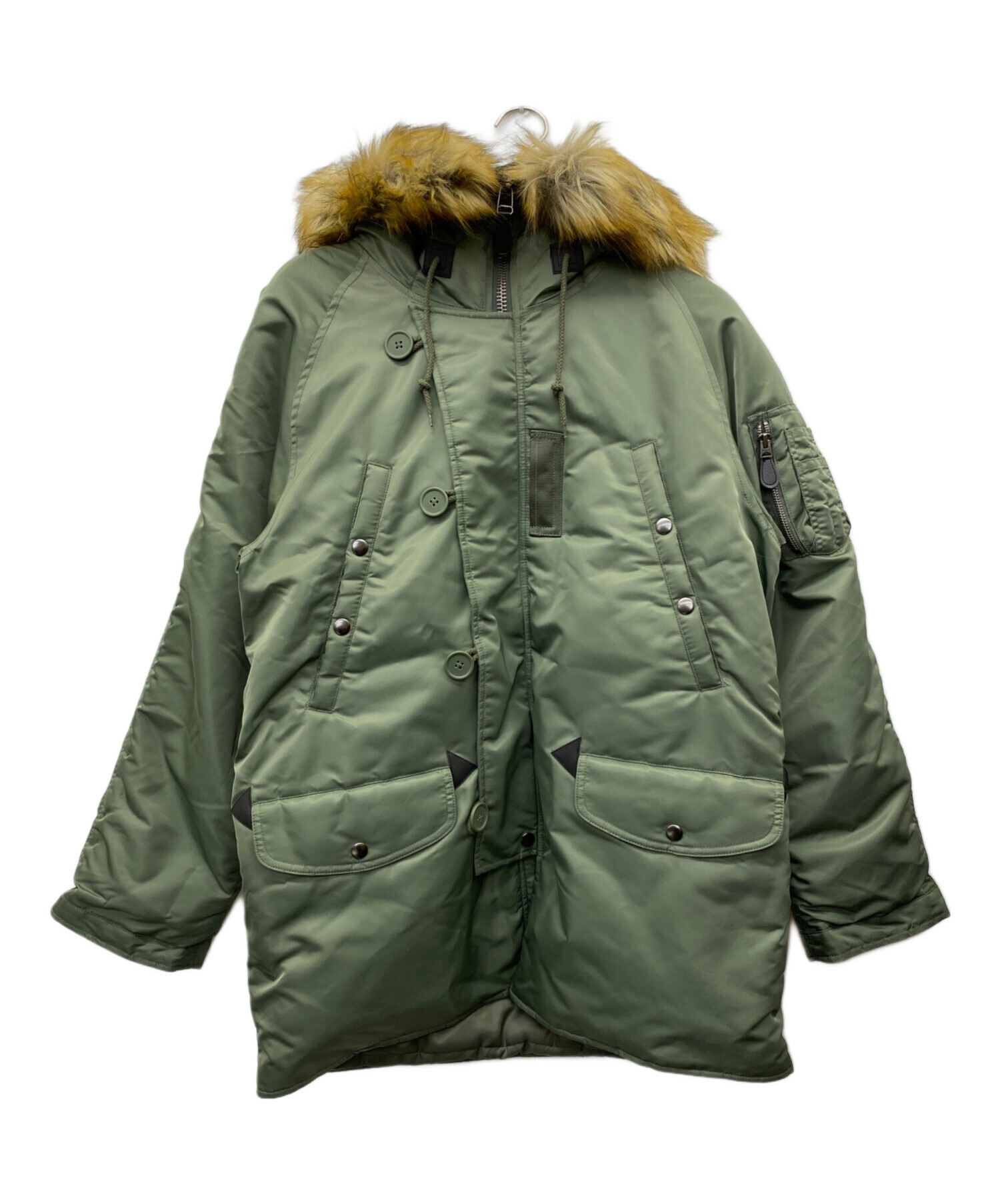 RU375様用 AVIREX アビレックス フライトジャケット オリーブMサイズ