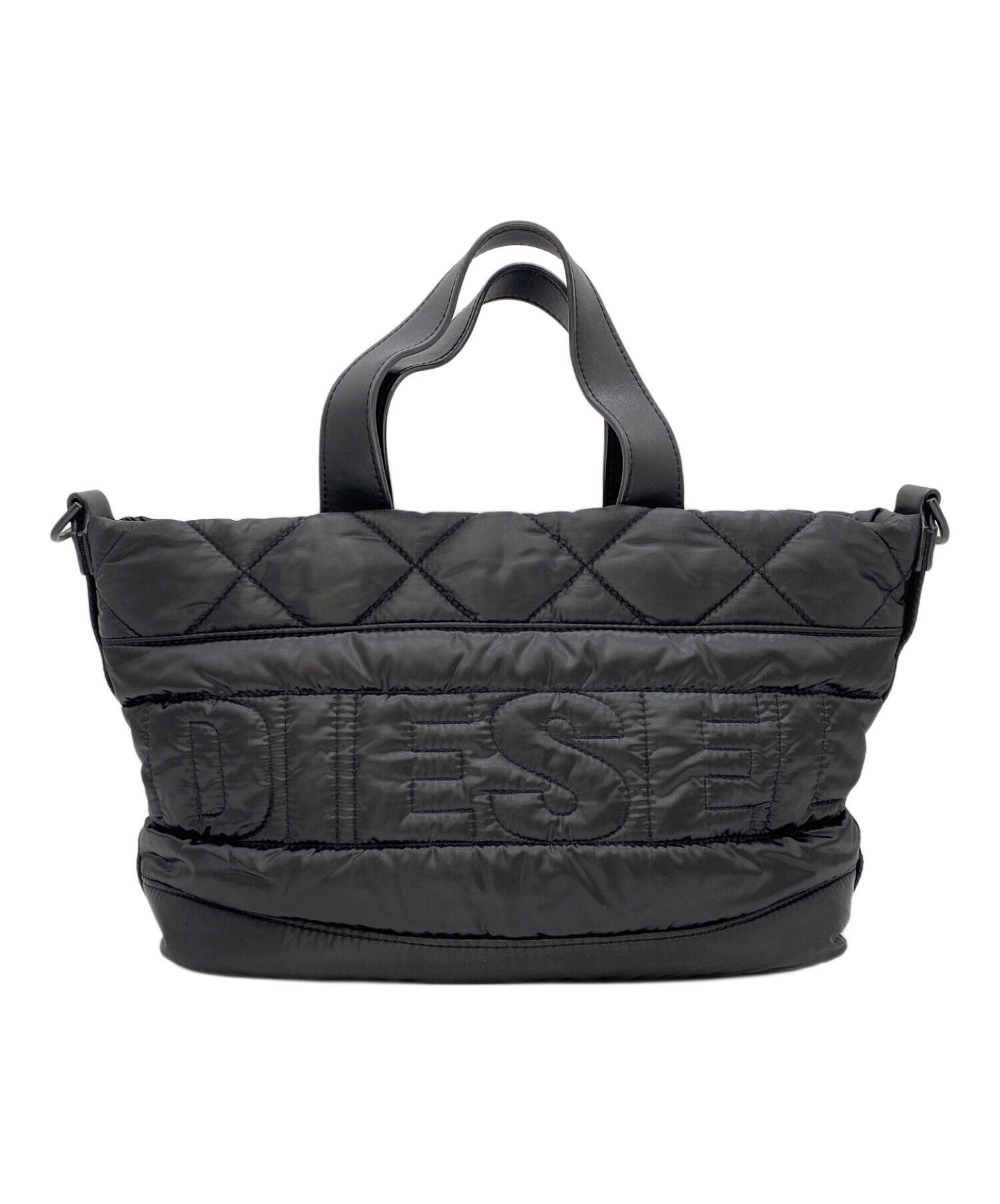 中古・古着通販】DIESEL (ディーゼル) 2WAYショルダーバッグ ブラック 