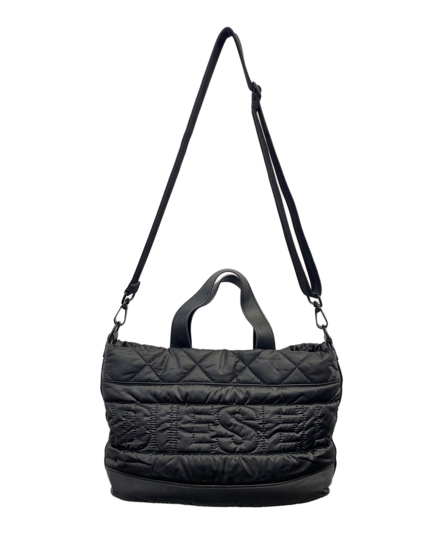 中古・古着通販】DIESEL (ディーゼル) 2WAYショルダーバッグ ブラック 