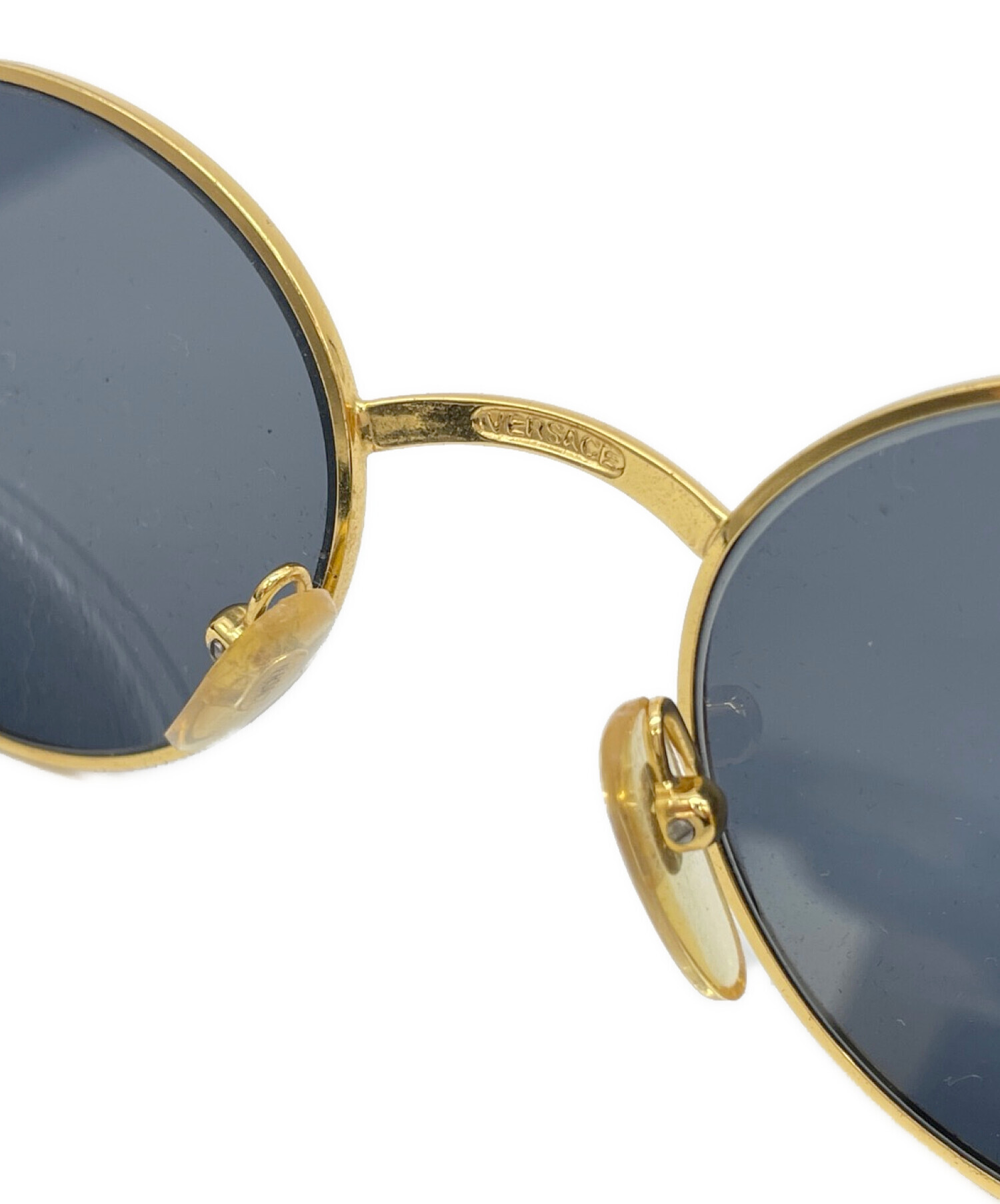 ジャンニヴェルサーチ　サングラス　ブラック　ゴールド　メデューサ　ヴィンテージ ☆ヴィンテージ ⭐️ジャンニヴェルサーチ サングラス メデューサ
