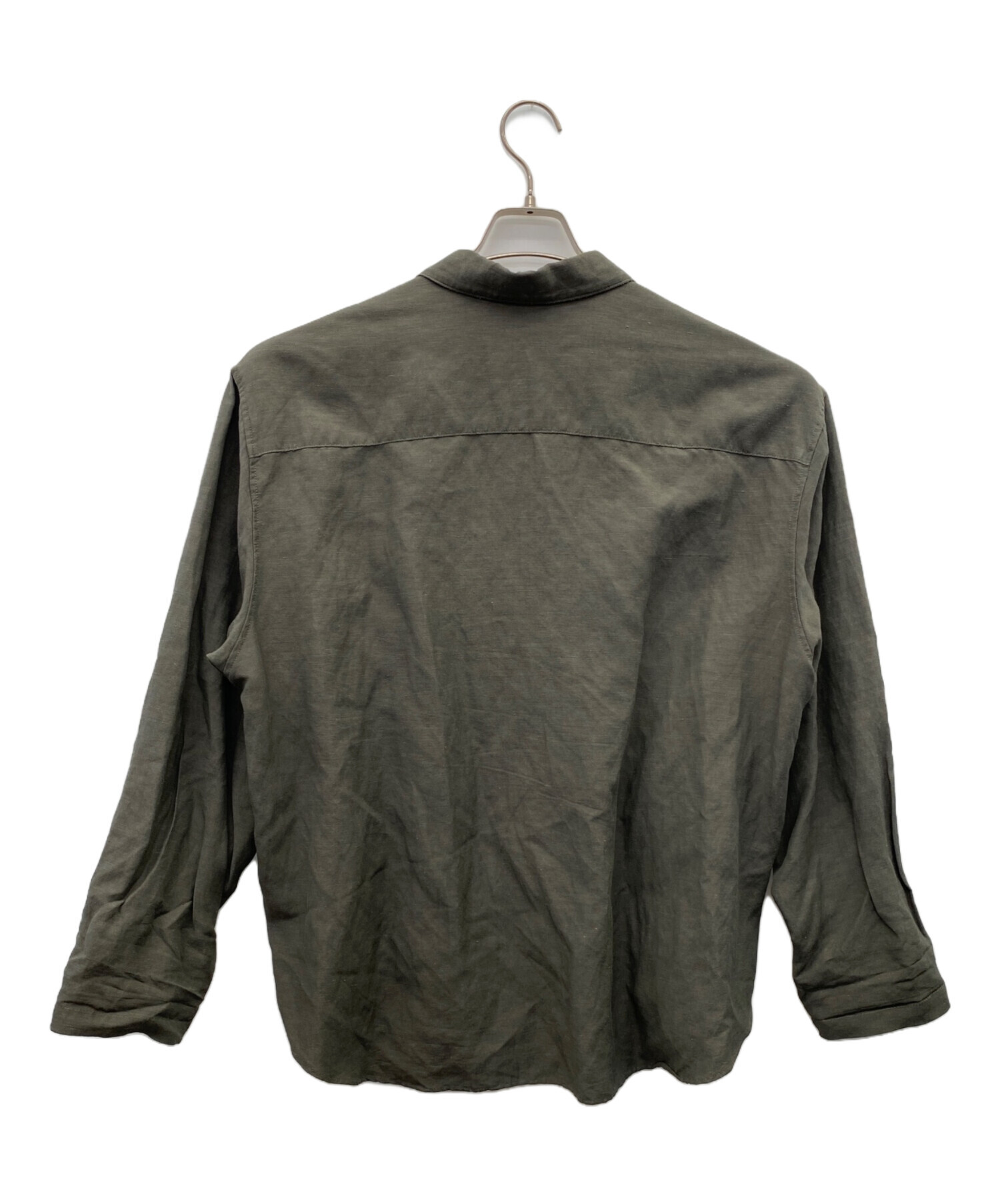 中古・古着通販】CLANE HOMME (クラネ オム) 長袖シャツ グリーン