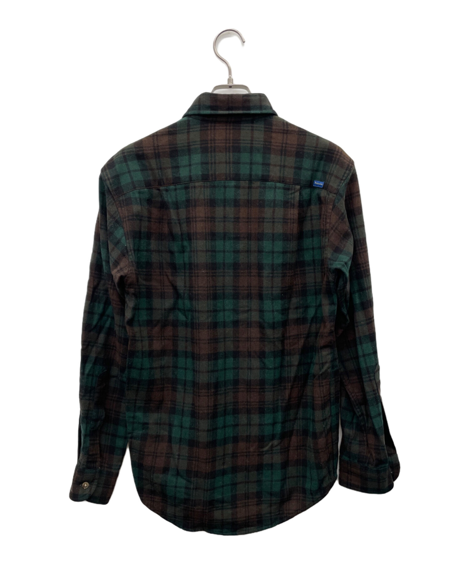 メンズ 【美品】70sペンドルトン ネルシャツ グリーン系 Sサイズ