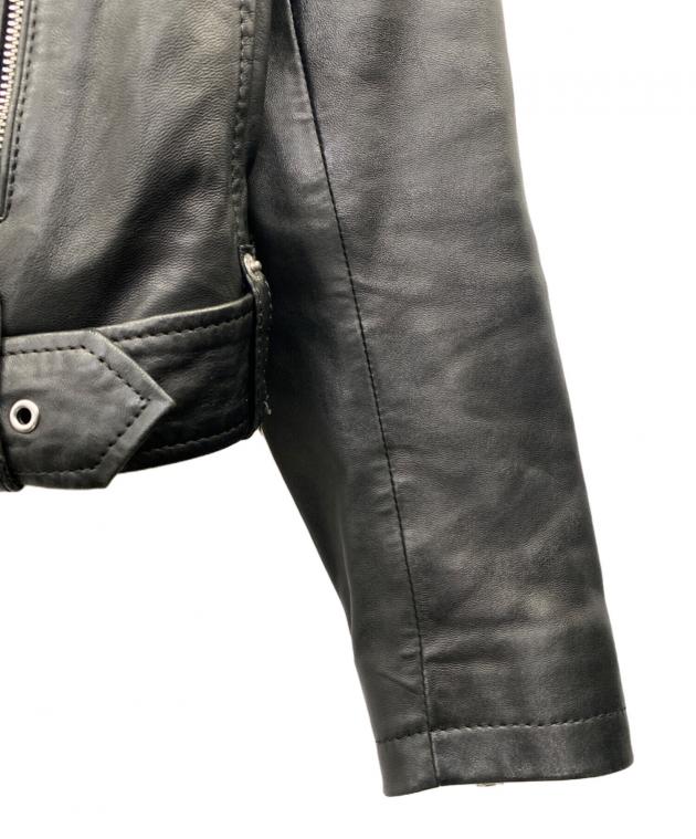 中古・古着通販】DIESEL (ディーゼル) ダブルライダースジャケット