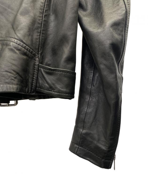中古・古着通販】DIESEL (ディーゼル) ダブルライダースジャケット