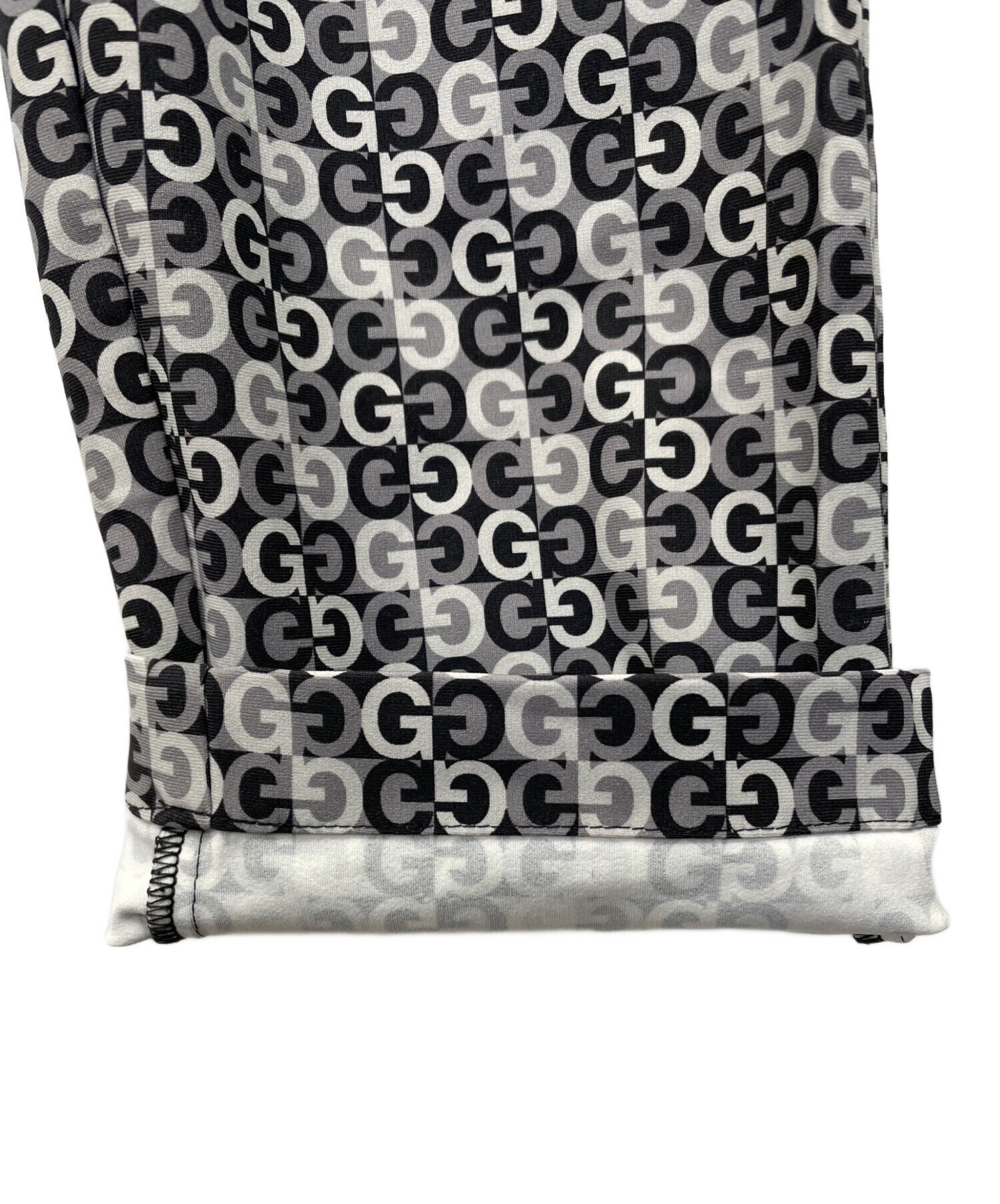 中古・古着通販】G/FORE (ジーフォア) ナイロンパンツ ブラック×グレー