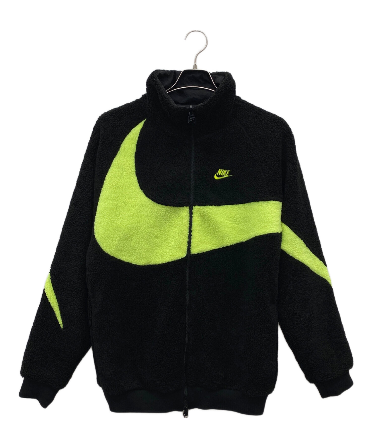 中古・古着通販】NIKE (ナイキ) リバーシブルジャケット ブラック